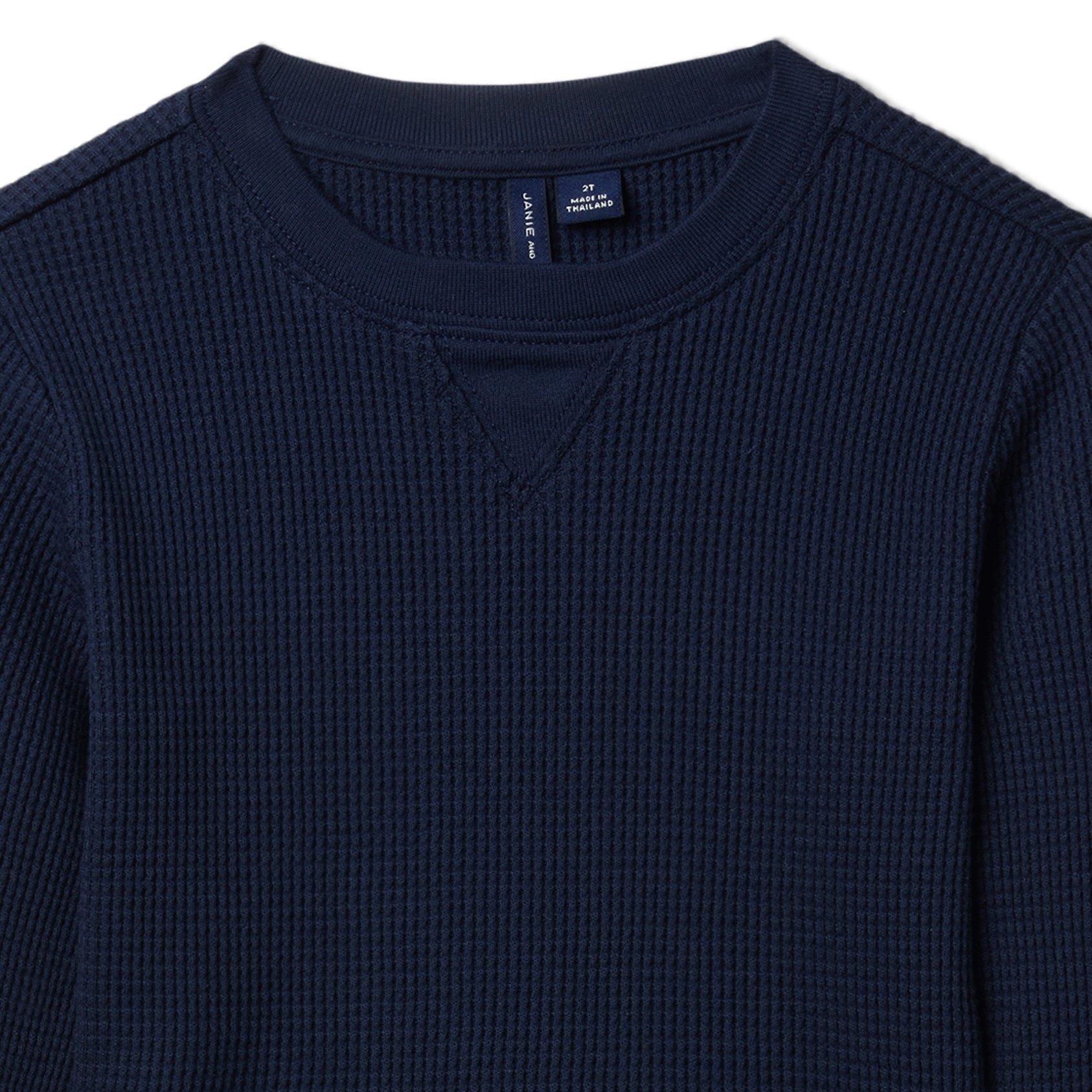 Waffle Crewneck Shirt image number 1