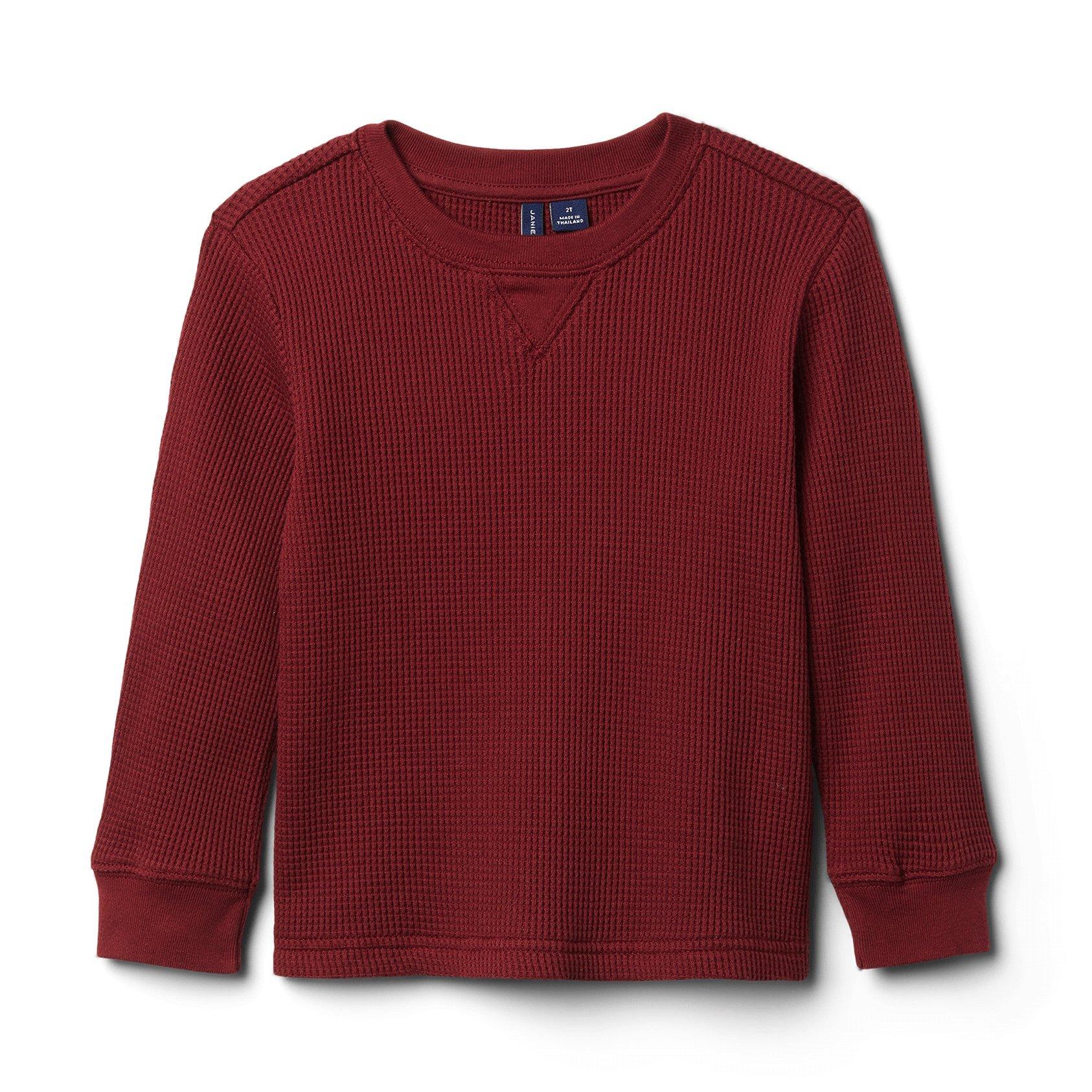 Waffle Crewneck Shirt image number 0