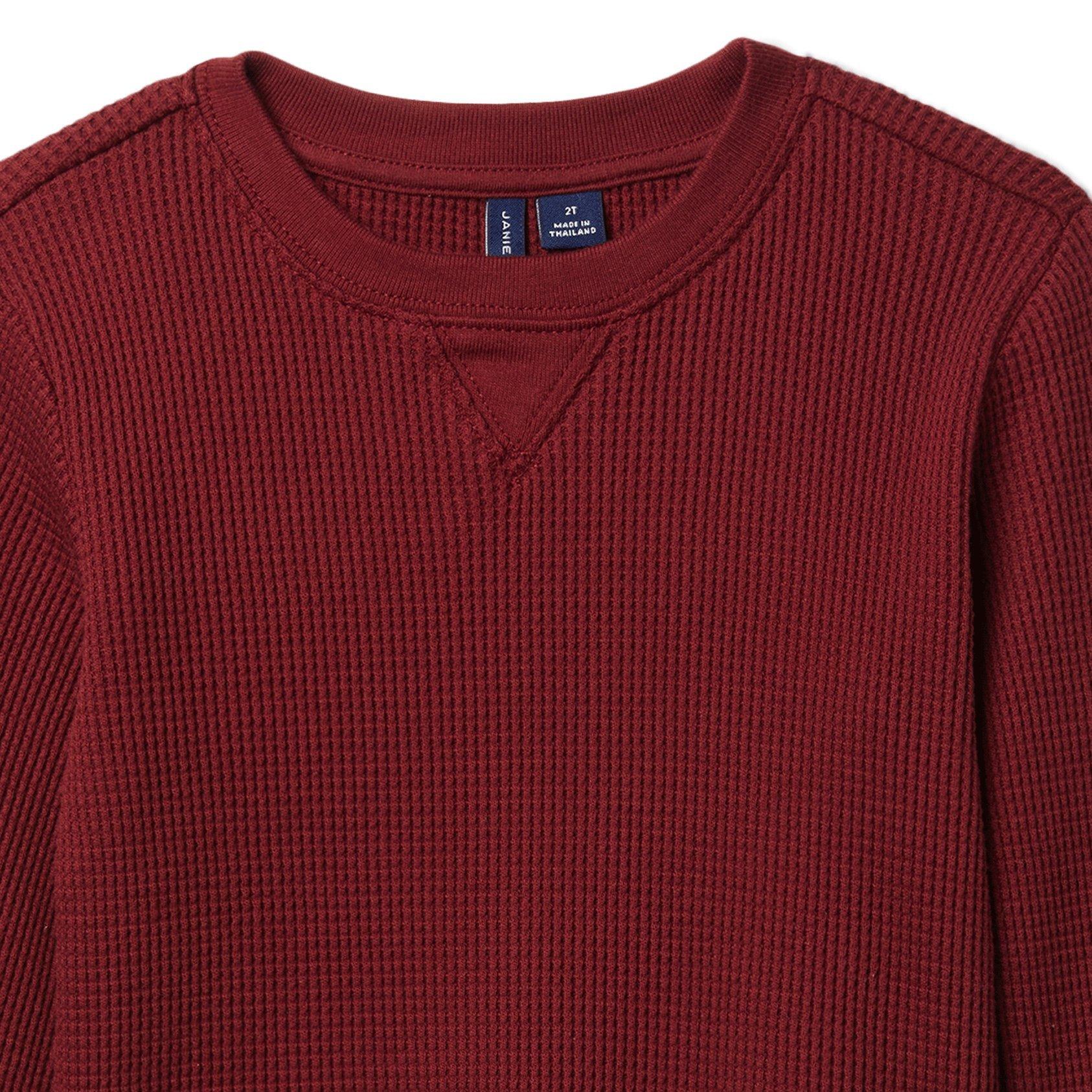 Waffle Crewneck Shirt image number 1