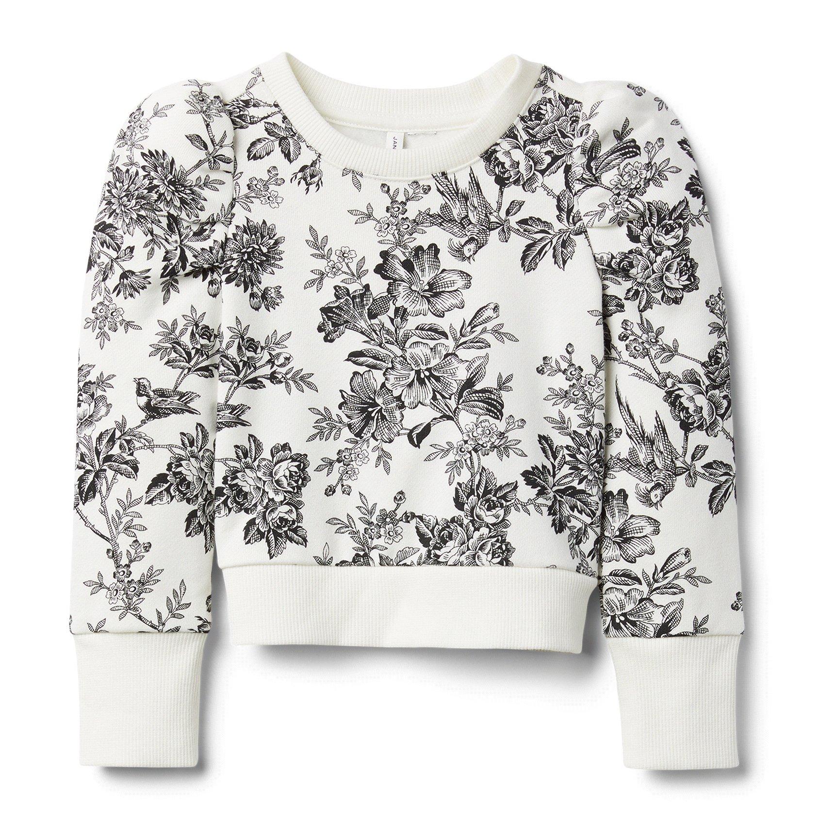 Toile Puff Sleeve Sweatshirt image number 0