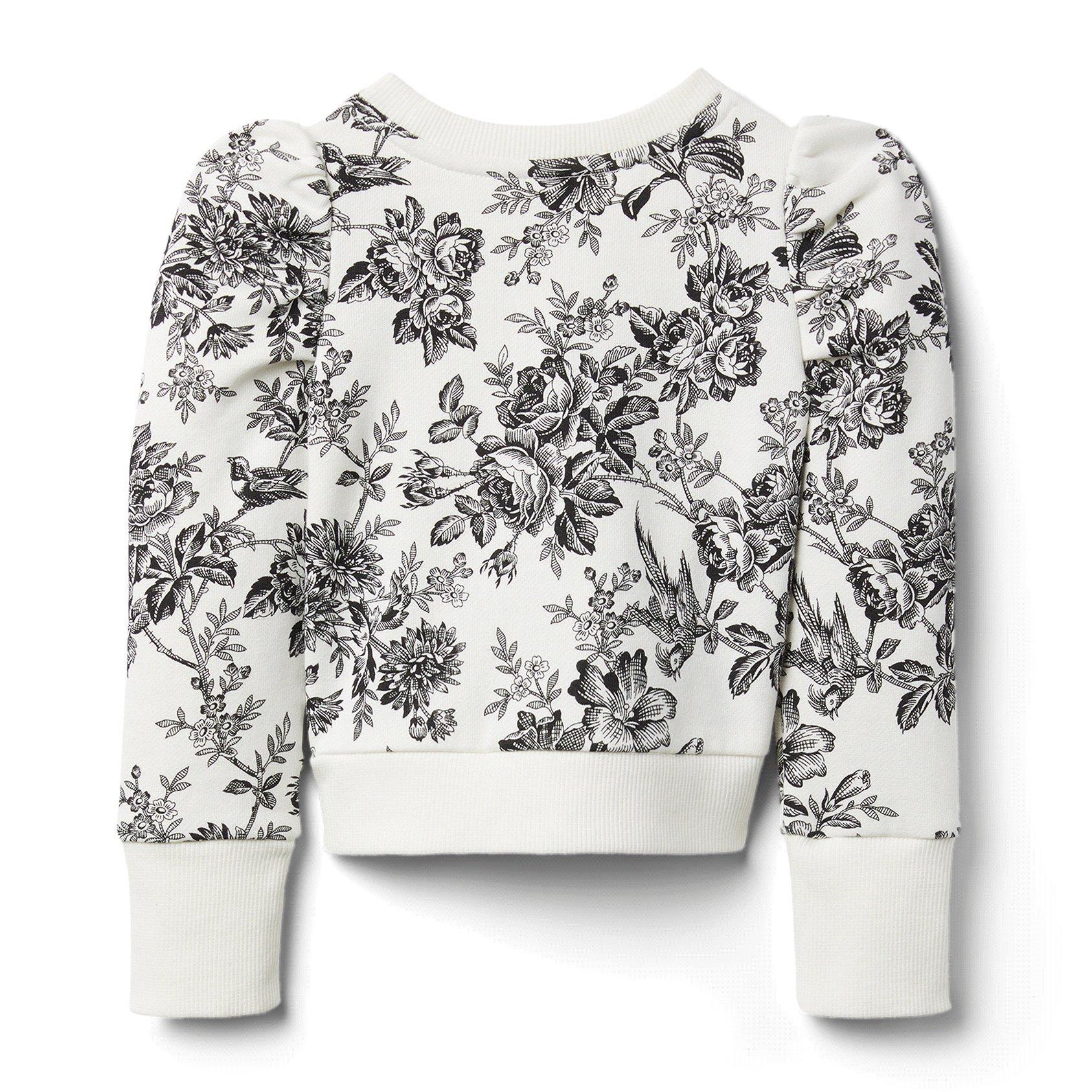 Toile Puff Sleeve Sweatshirt image number 4