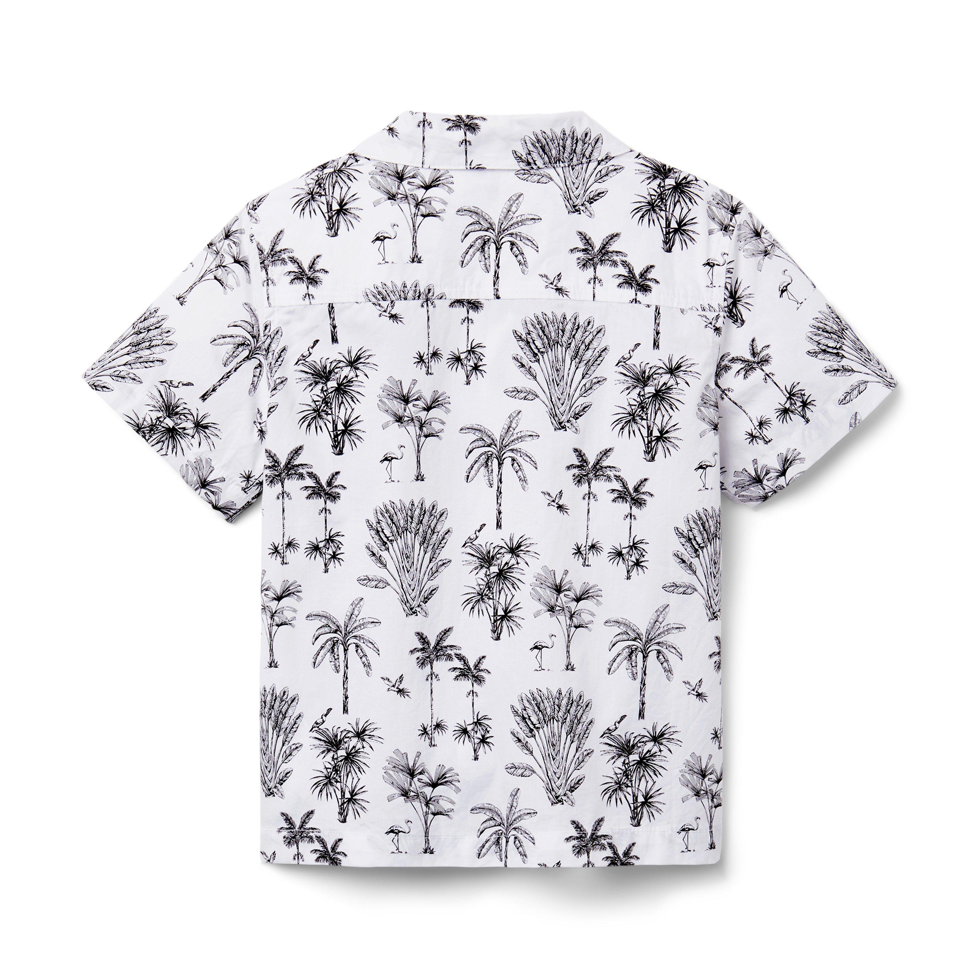 Palm Toile Poplin Shirt image number 2