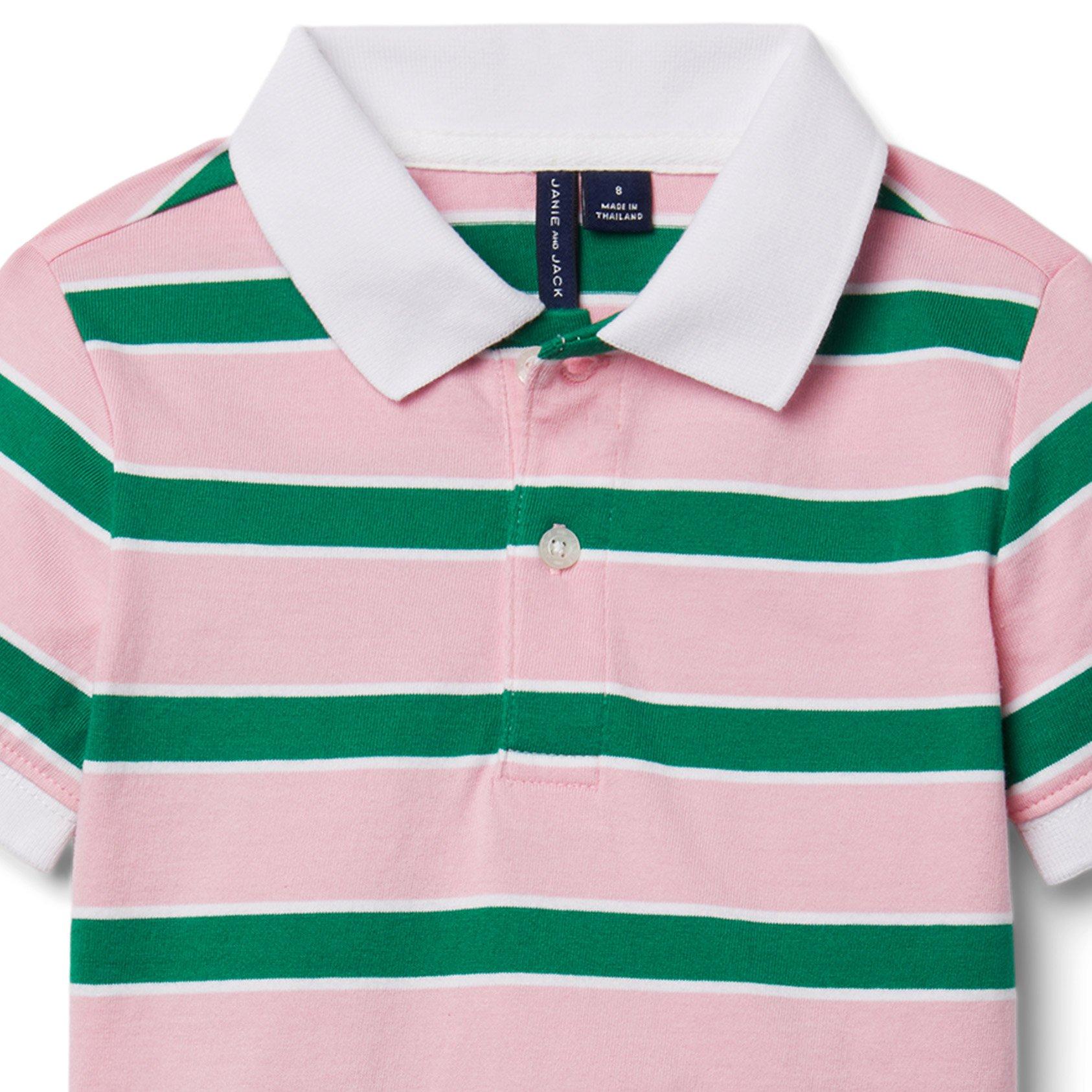 Striped Jersey Polo image number 2