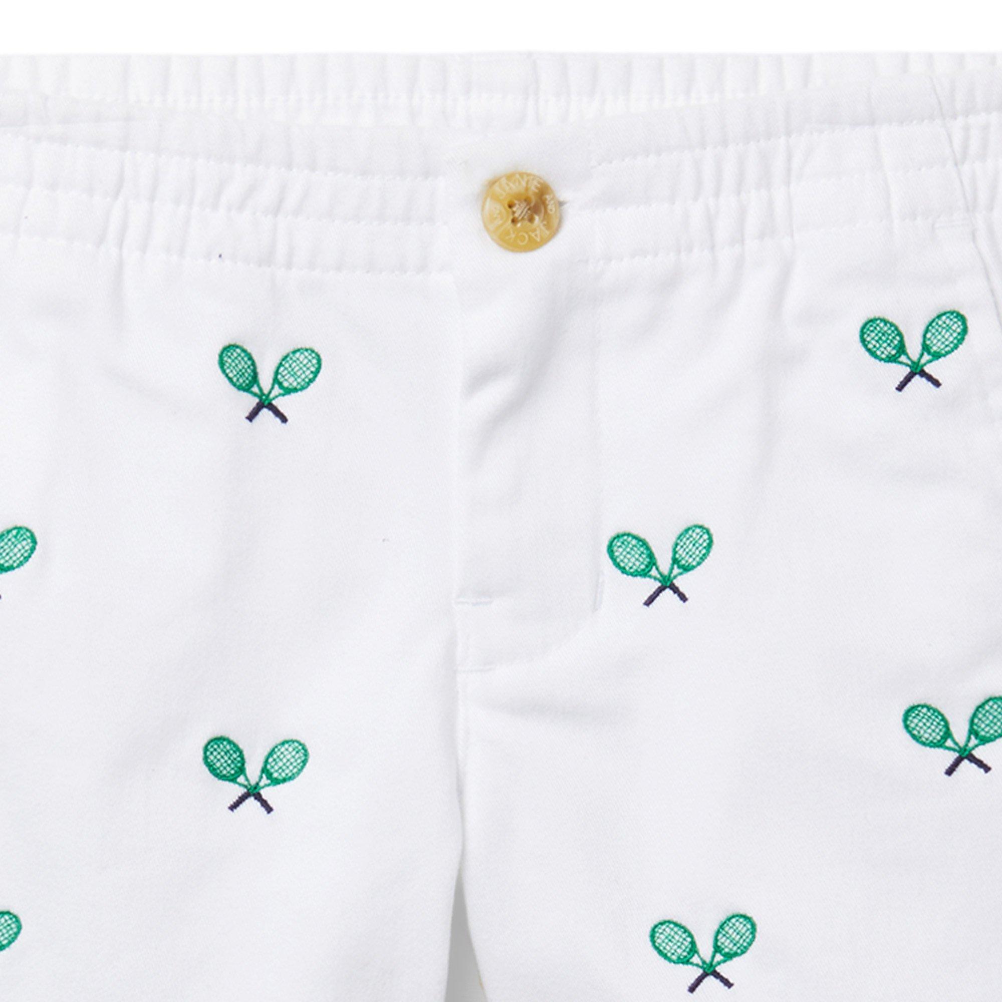 Embroidered Twill Tennis Short image number 2