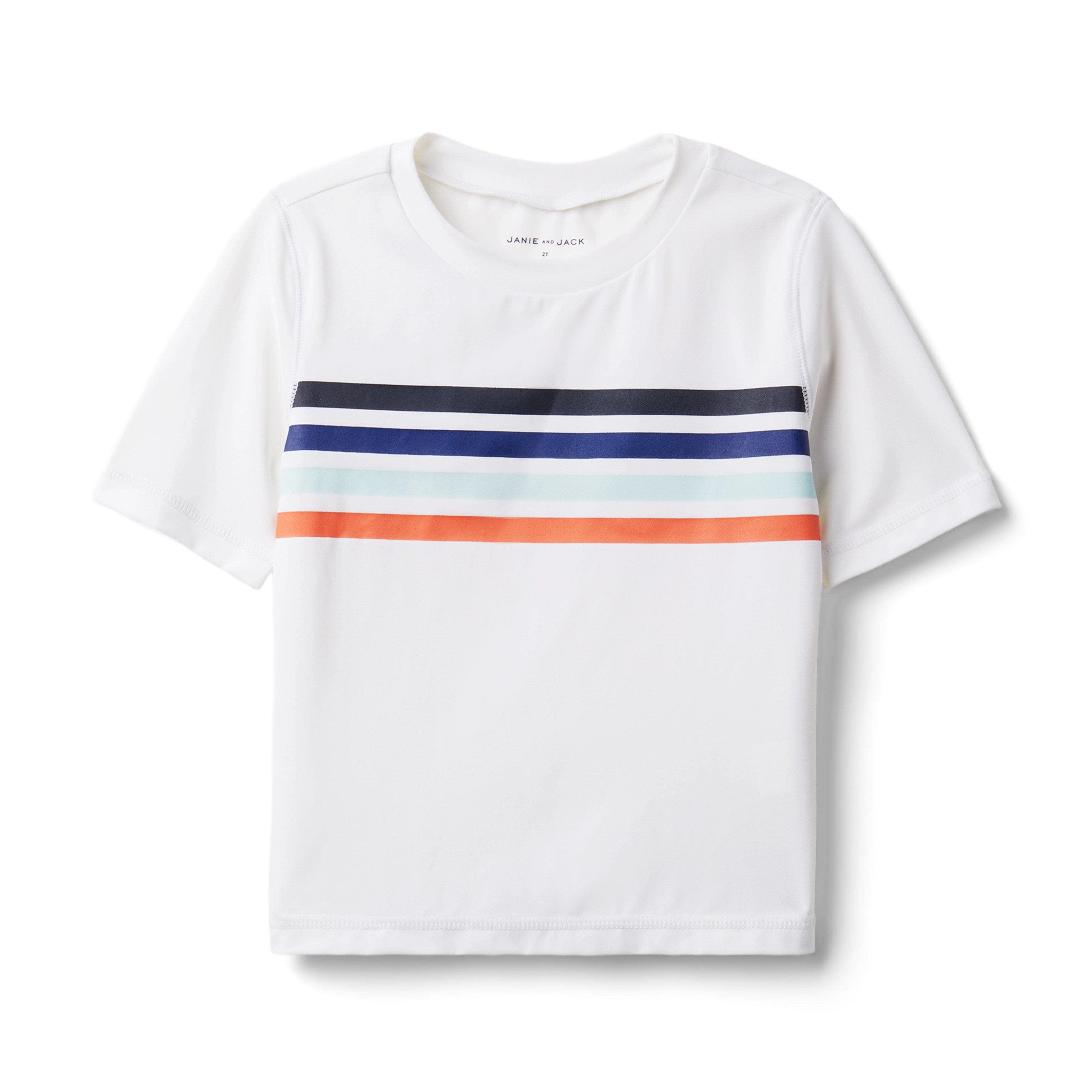 Striped Rash Guard image number 0