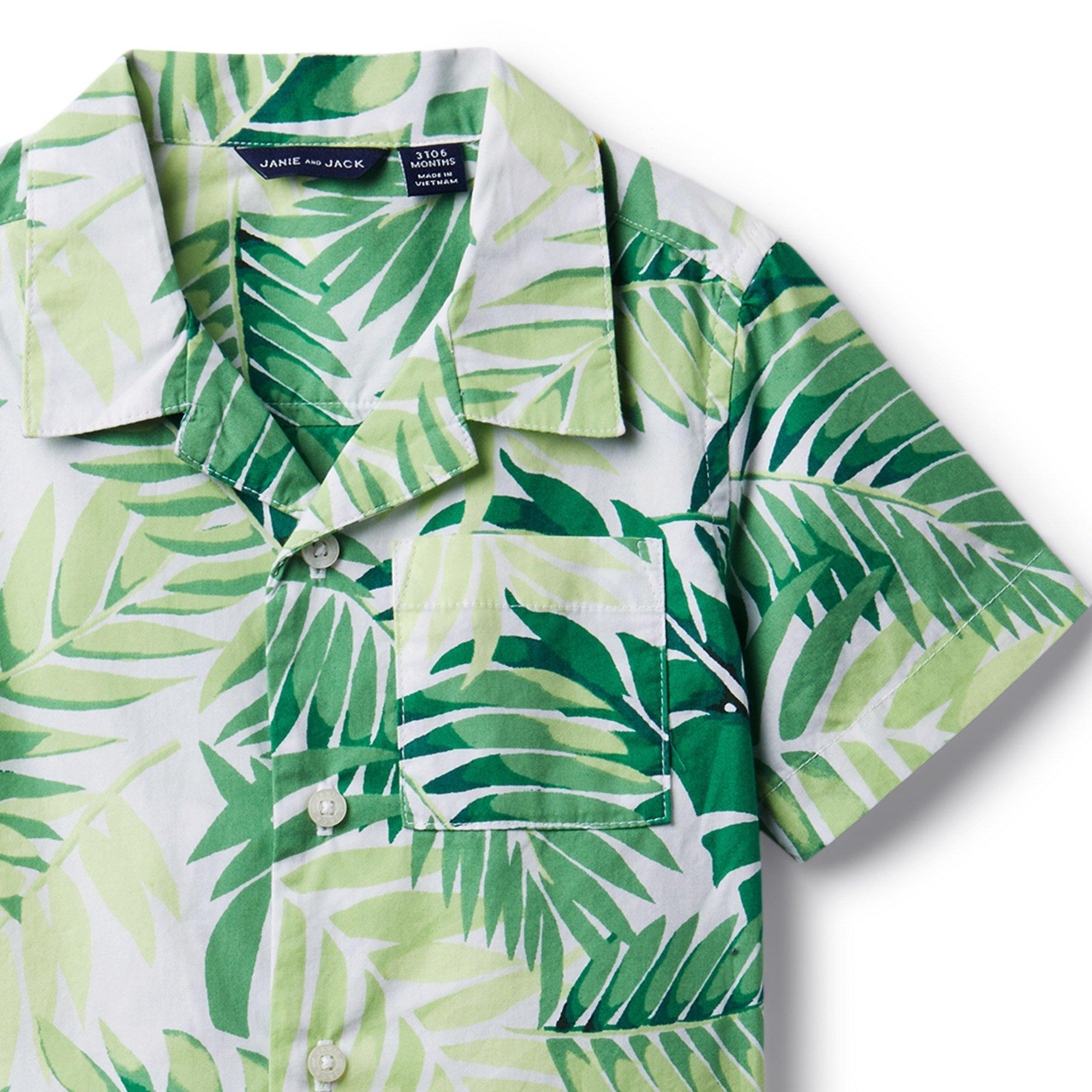 Palm Leaf Poplin Shirt image number 2