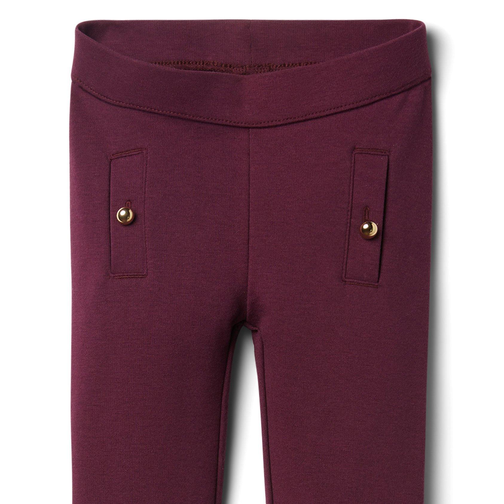 Button Ponte Pant image number 1