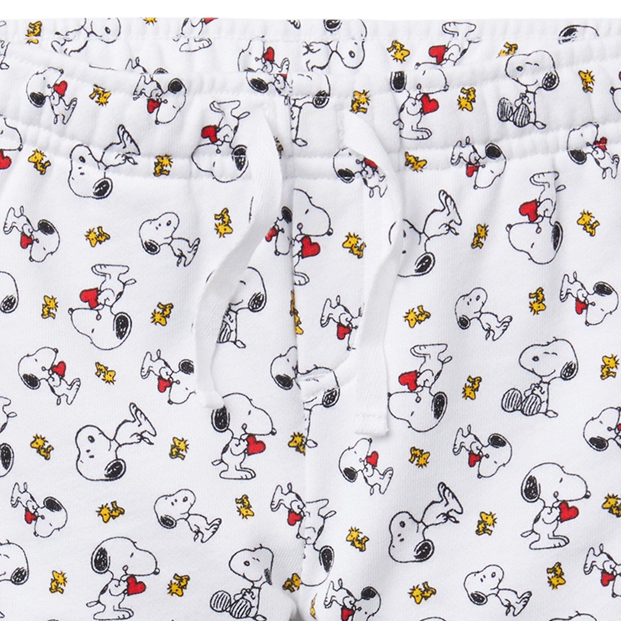 Boy White Snoopy Print PEANUTS™ Snoopy Pajama Set by Janie and Jack