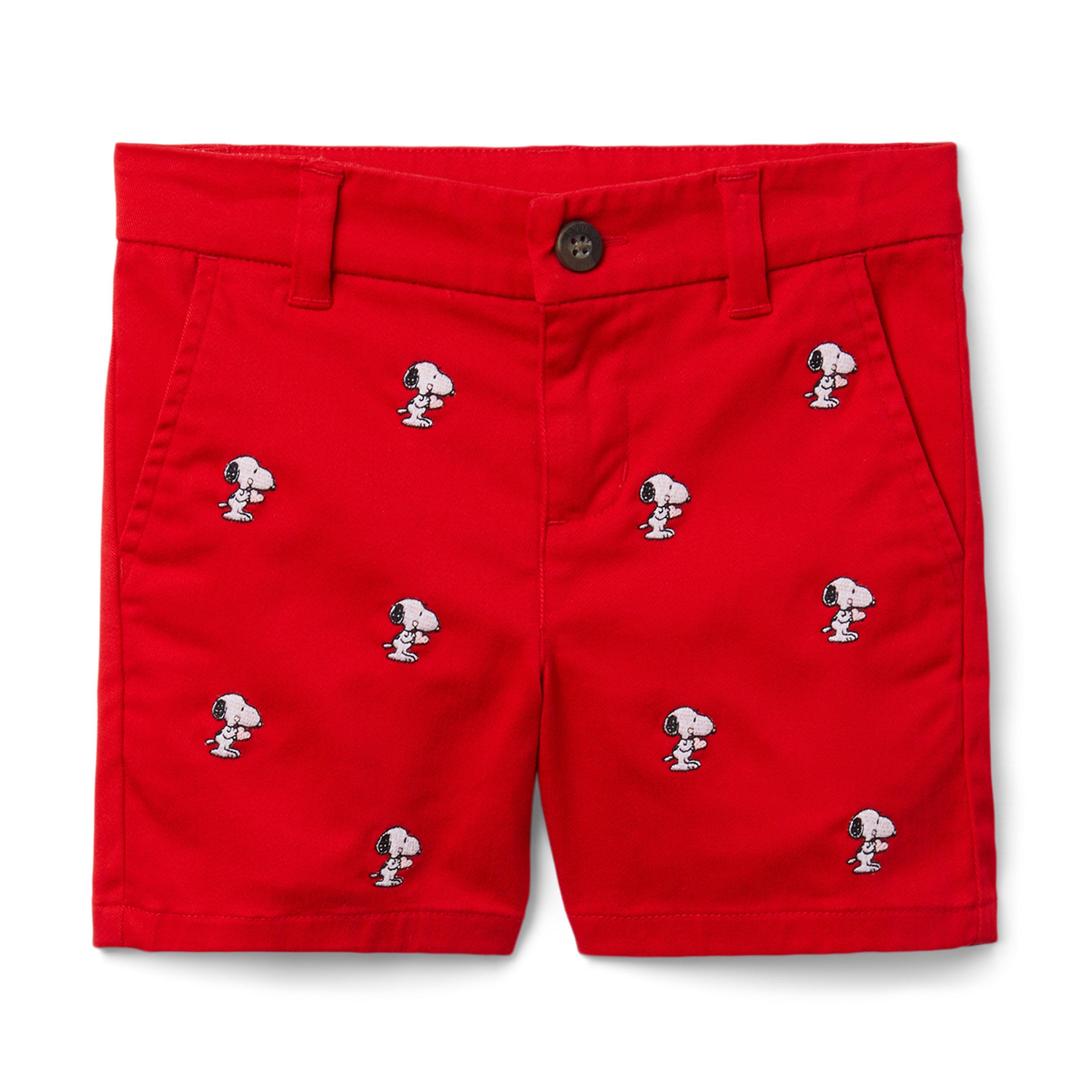 PEANUTS™ Snoopy Embroidered Twill Short image number 0