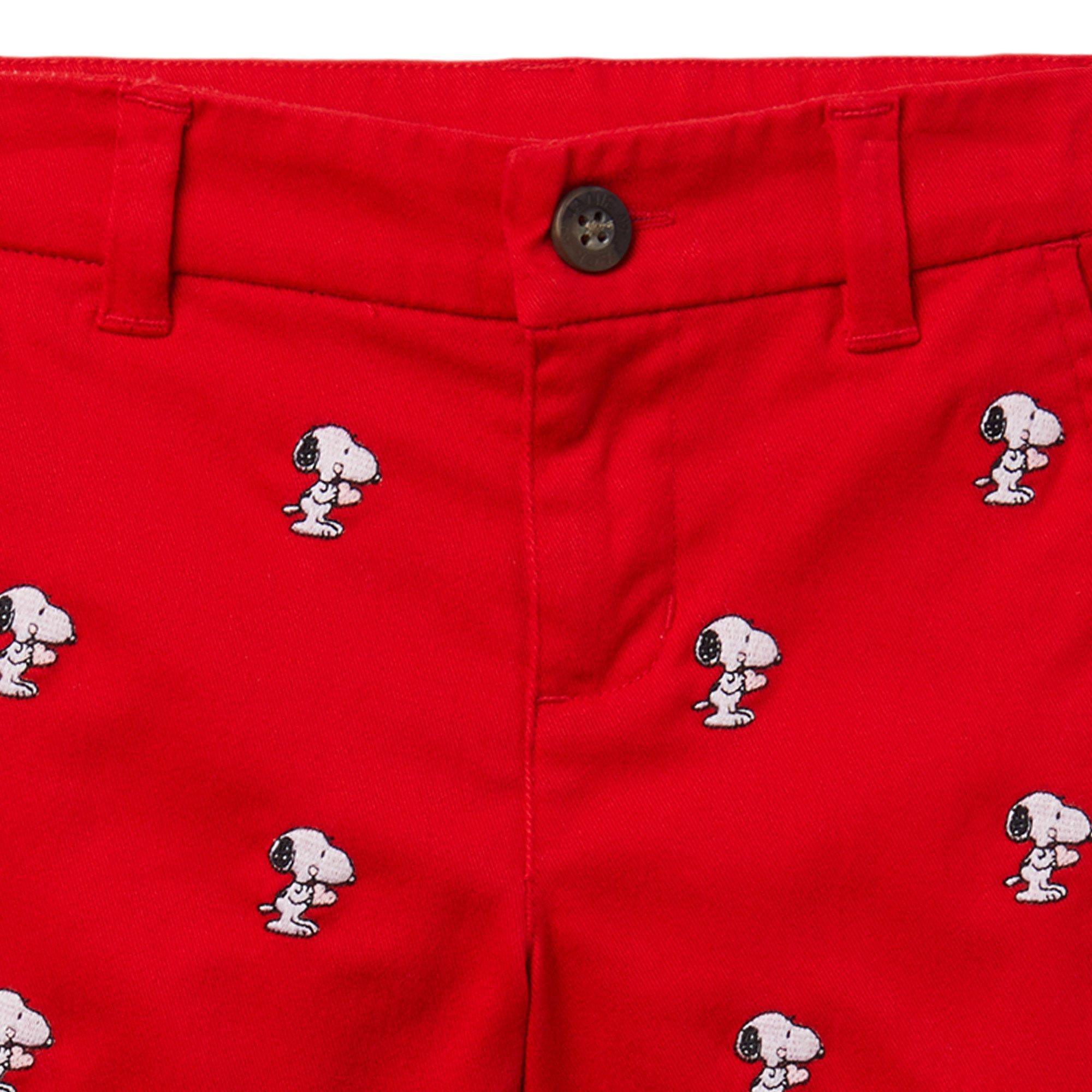 PEANUTS™ Snoopy Embroidered Twill Short image number 3