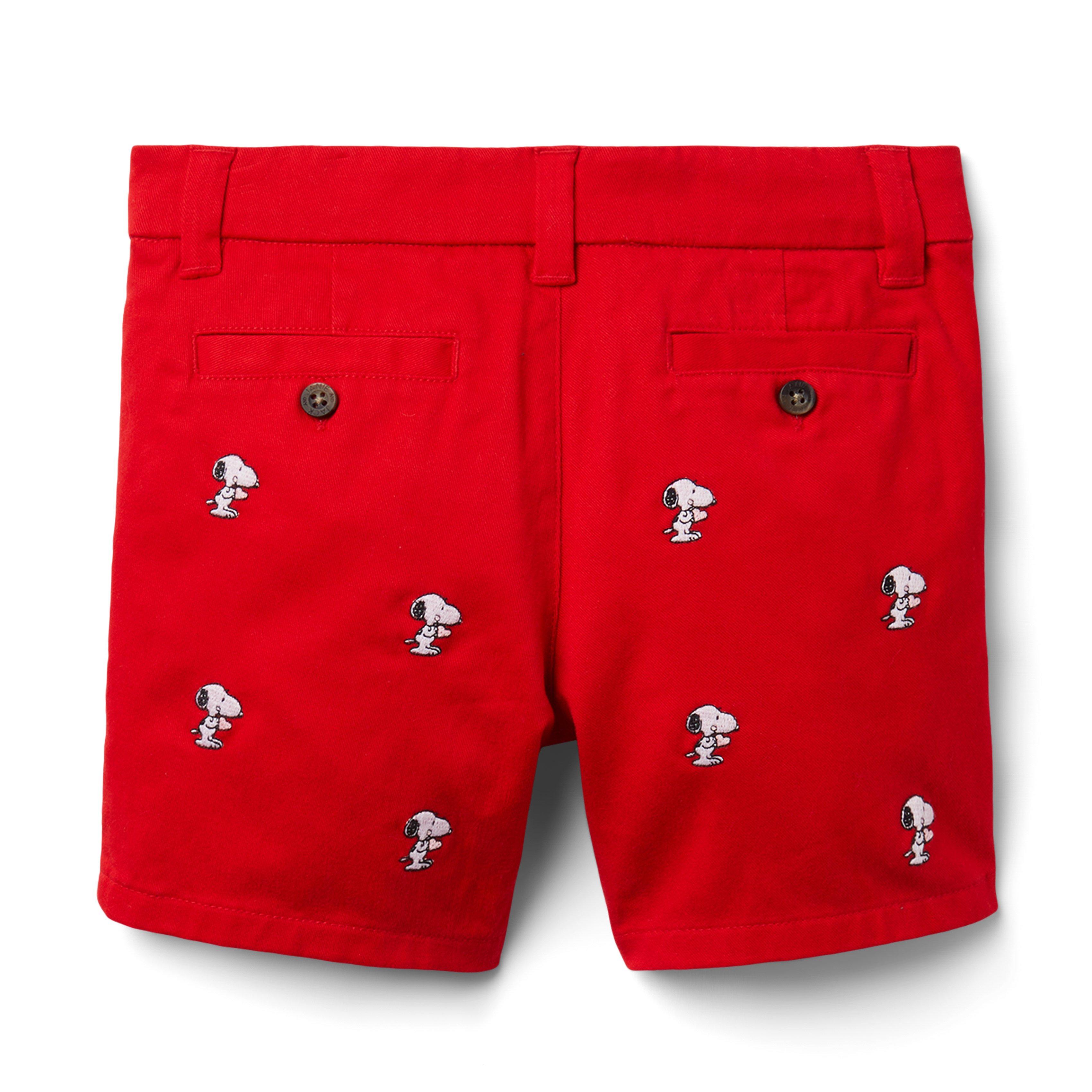 PEANUTS™ Snoopy Embroidered Twill Short image number 1