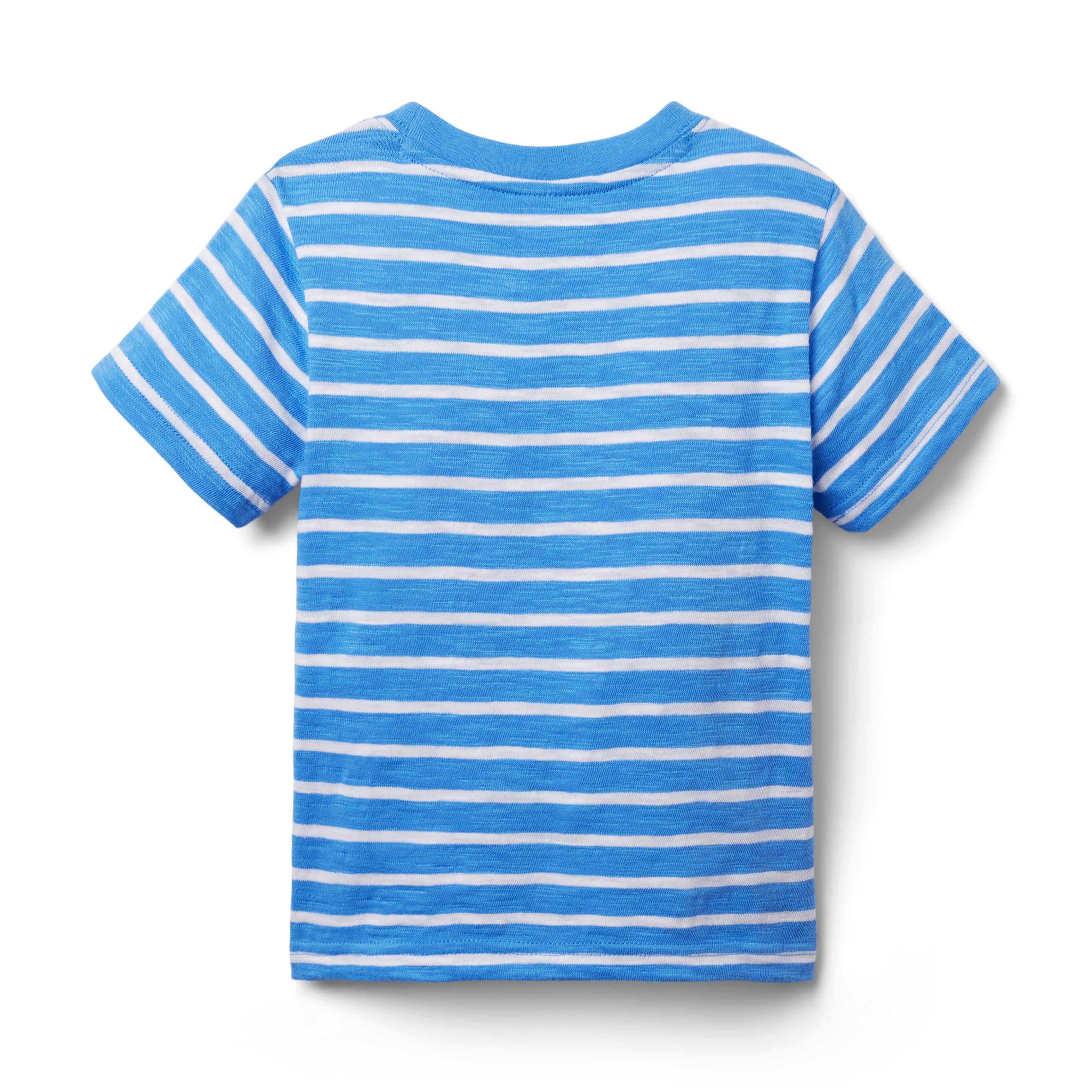Striped Slub Pocket Tee image number 2