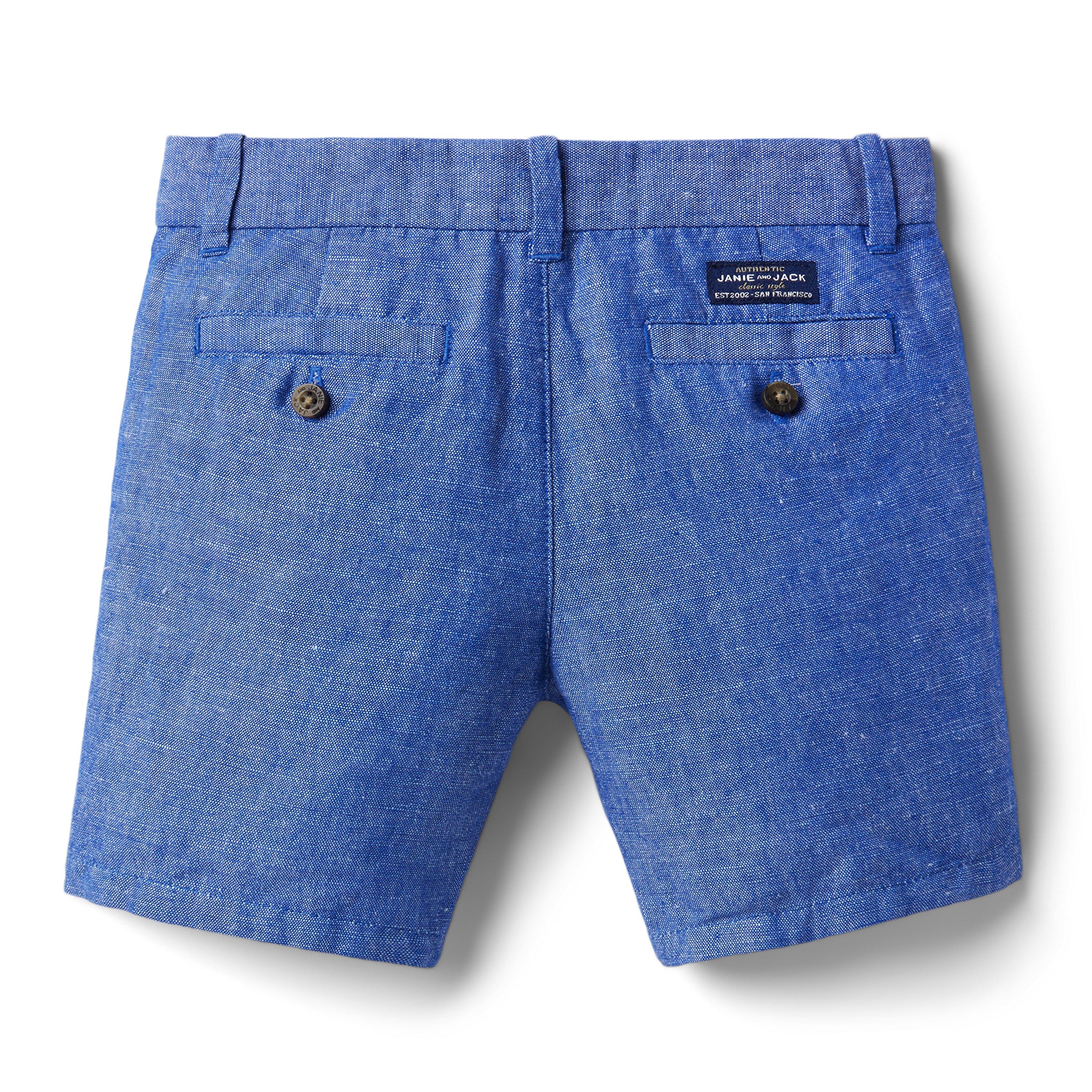 Chambray Linen Short  image number 1