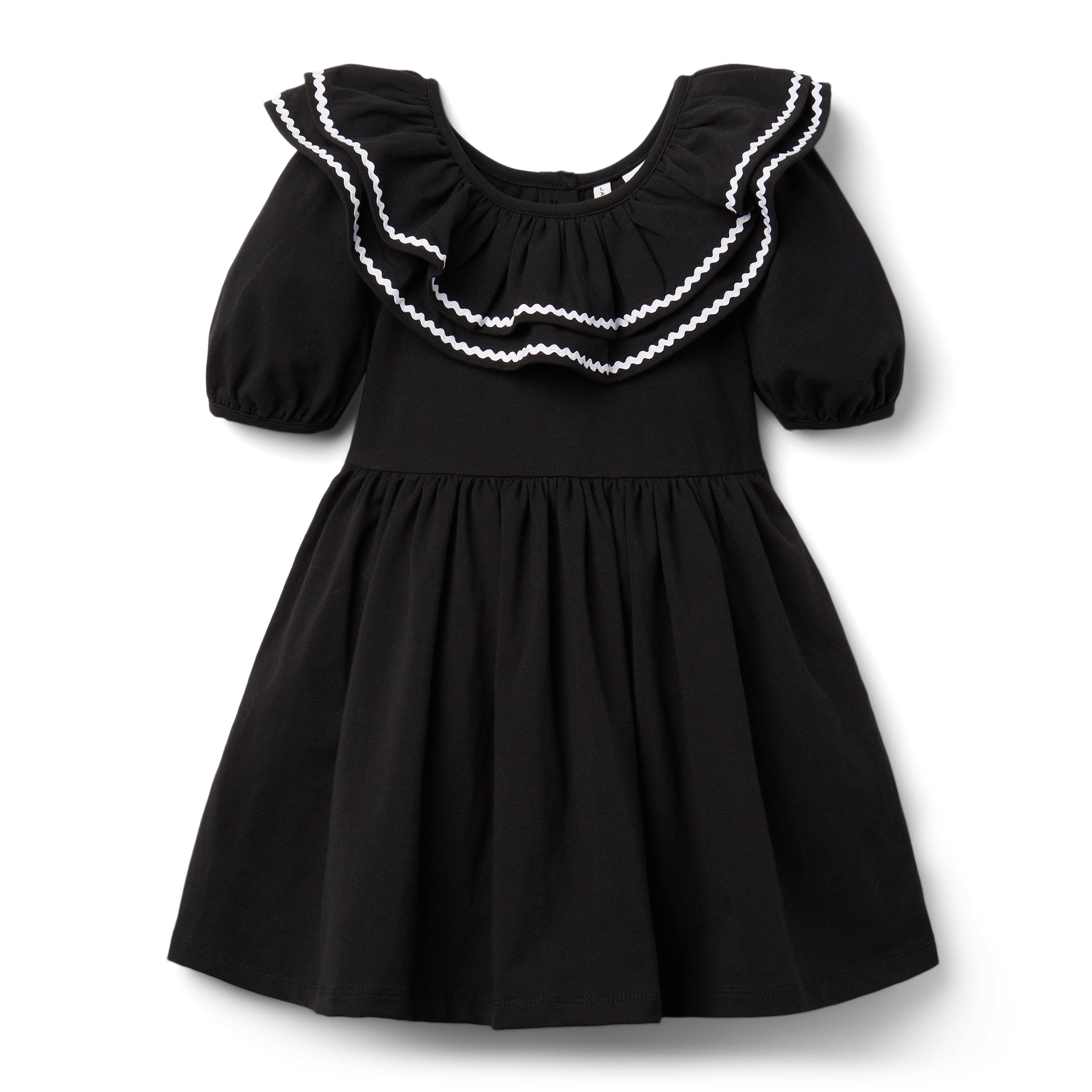 Ruffle Ric Rac Trim Dress image number 0