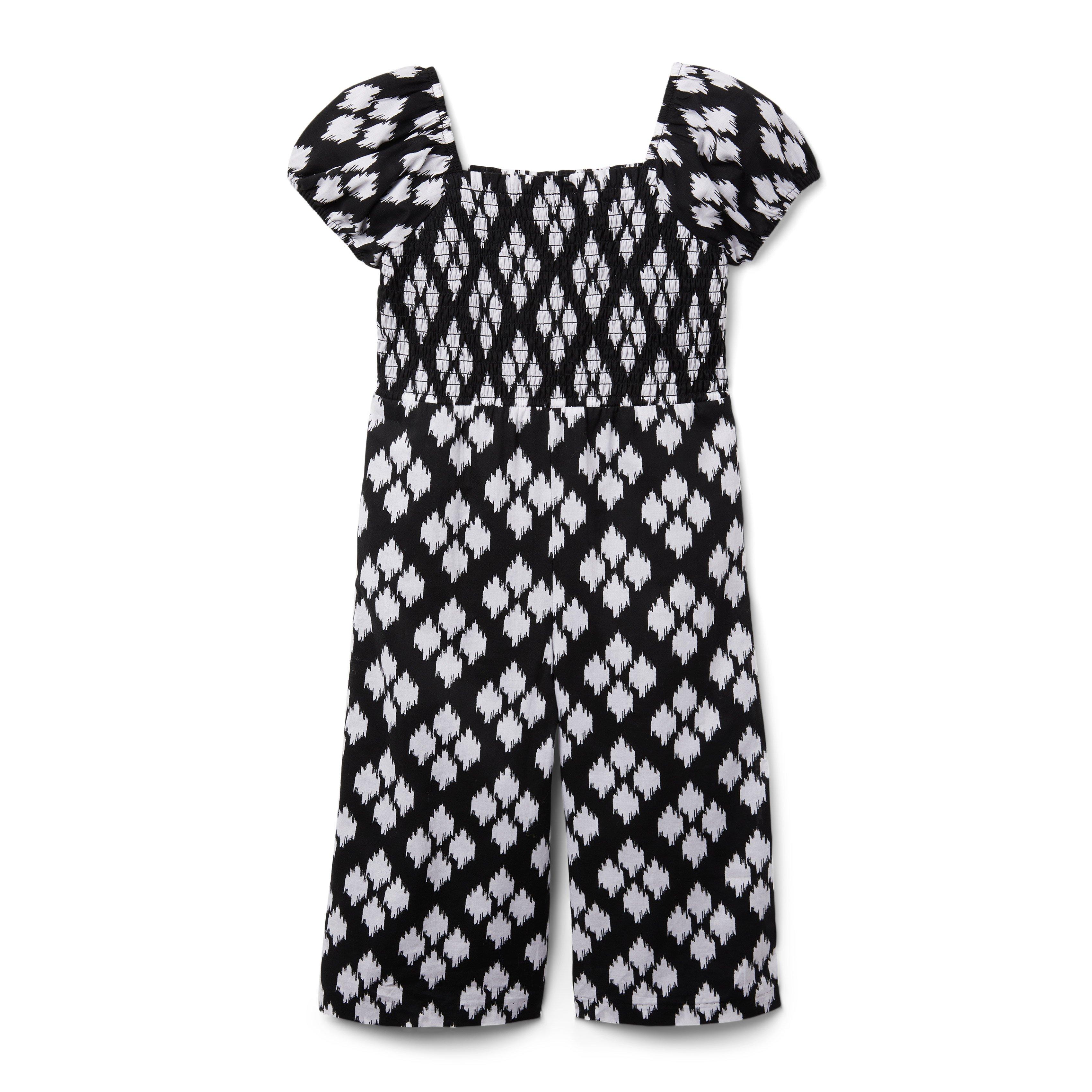 Ikat Smocked Jumpsuit  image number 0