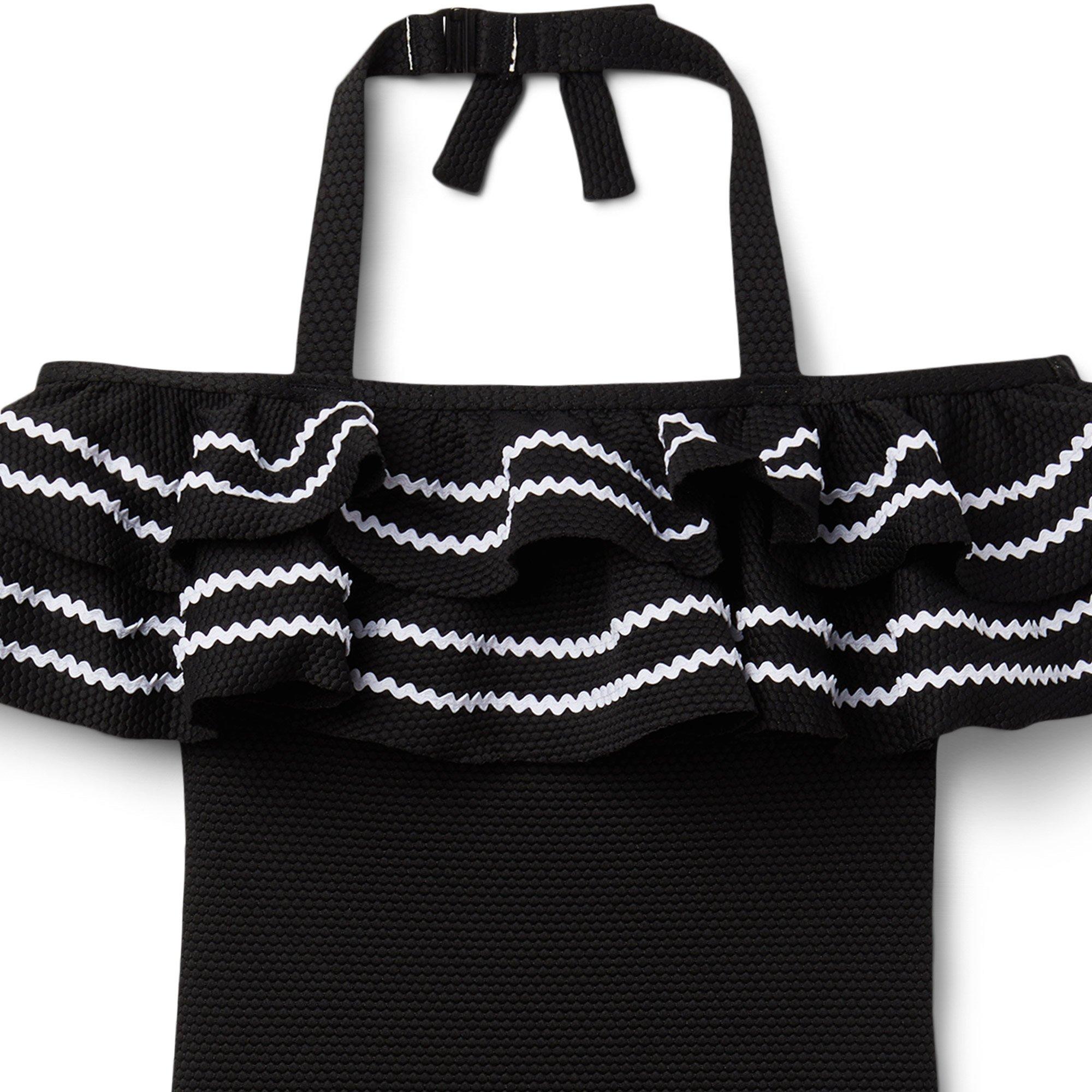 Ruffle Ric Rac Trim Swimsuit image number 2