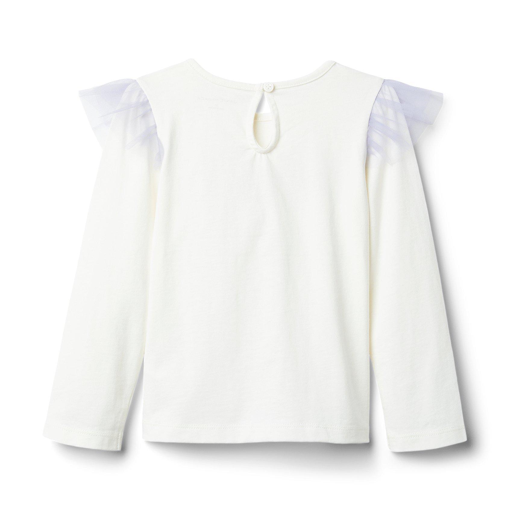 Ballerina Ruffle Shoulder Tee image number 1