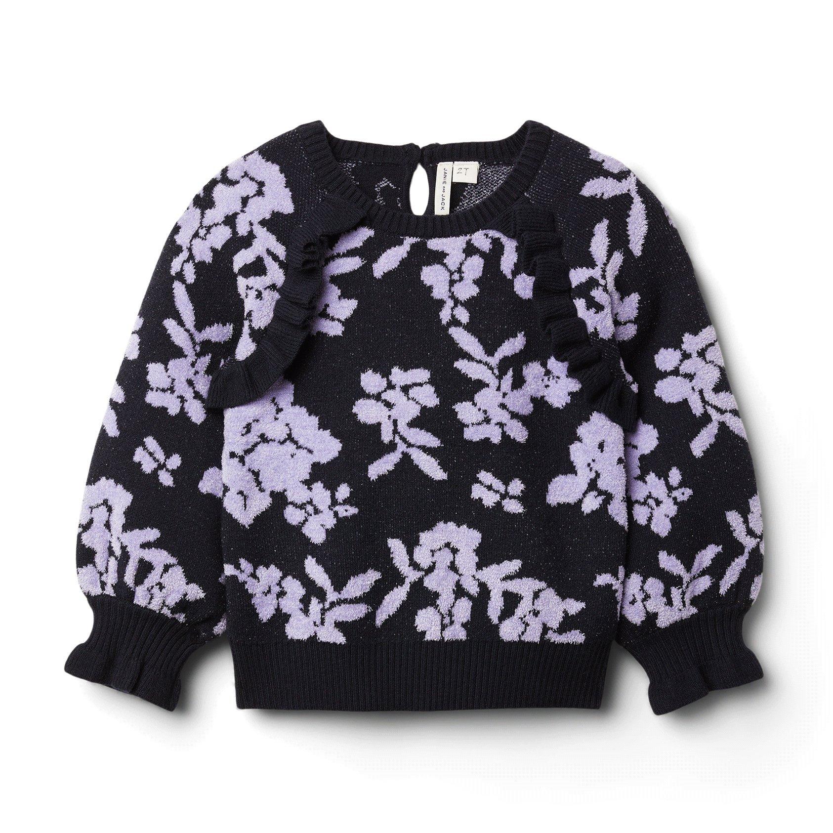 Floral Boucle Sweater image number 0