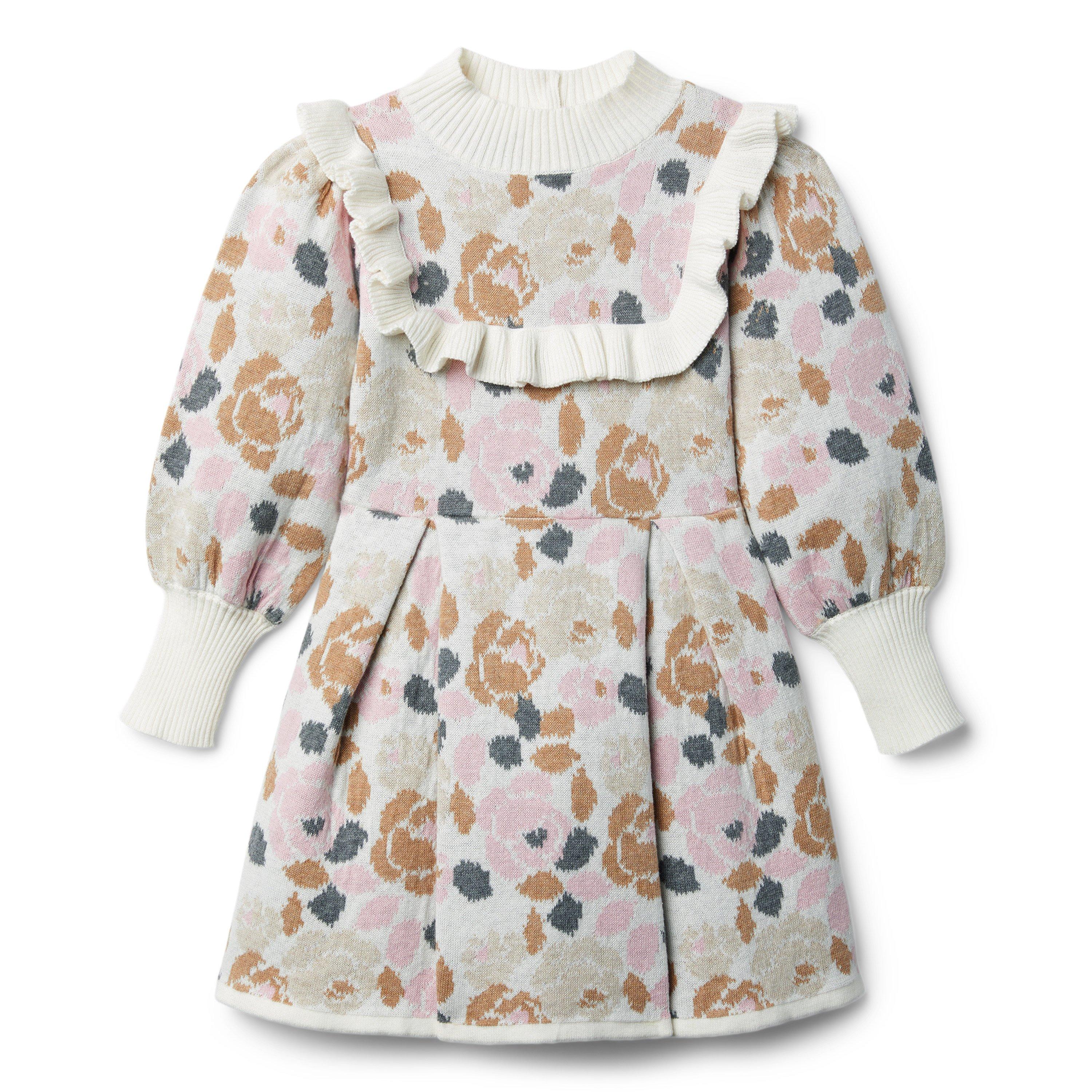 Floral Sweater Dress