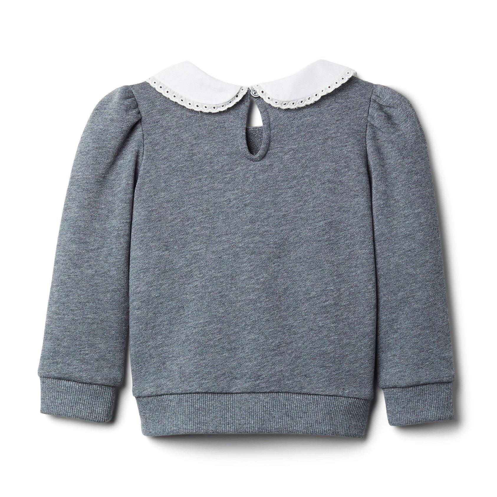 Eyelet Collar Sweatshirt image number 1