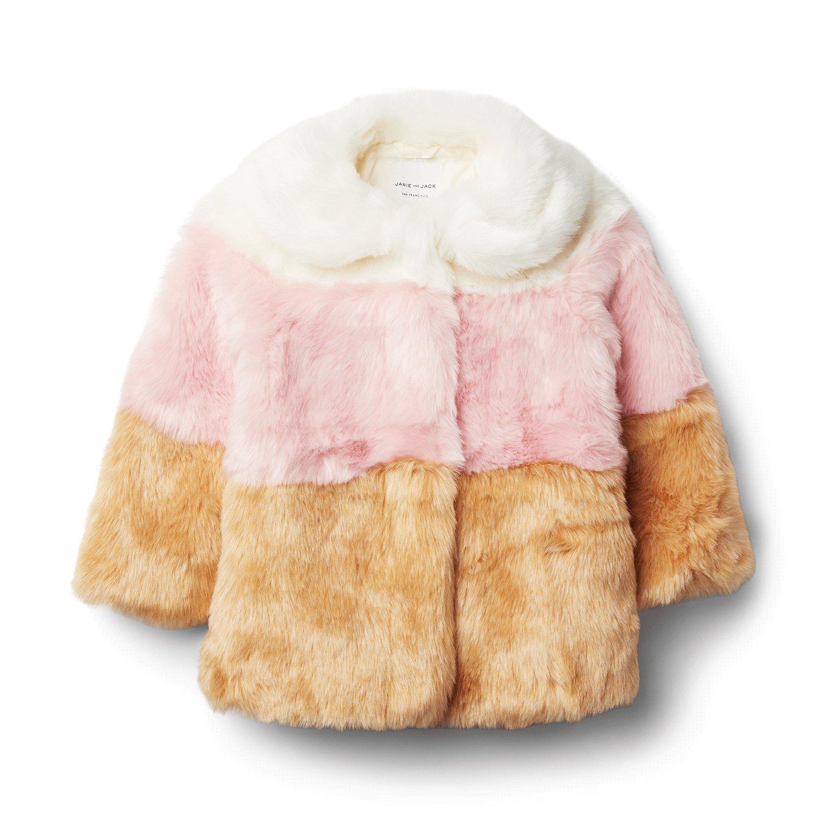 Neapolitan Faux Fur Coat image number 0