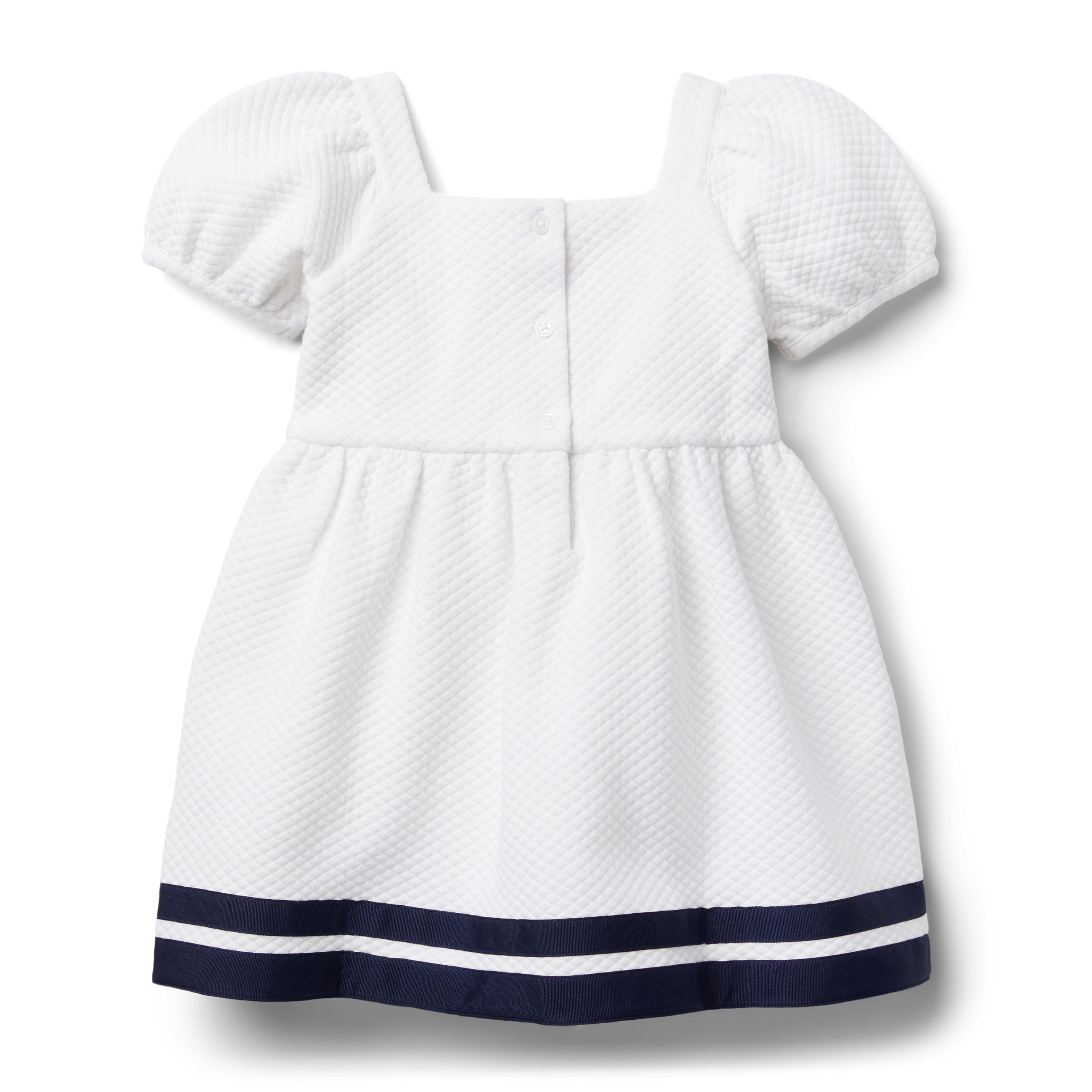 Quilted Puff Sleeve Dress image number 1