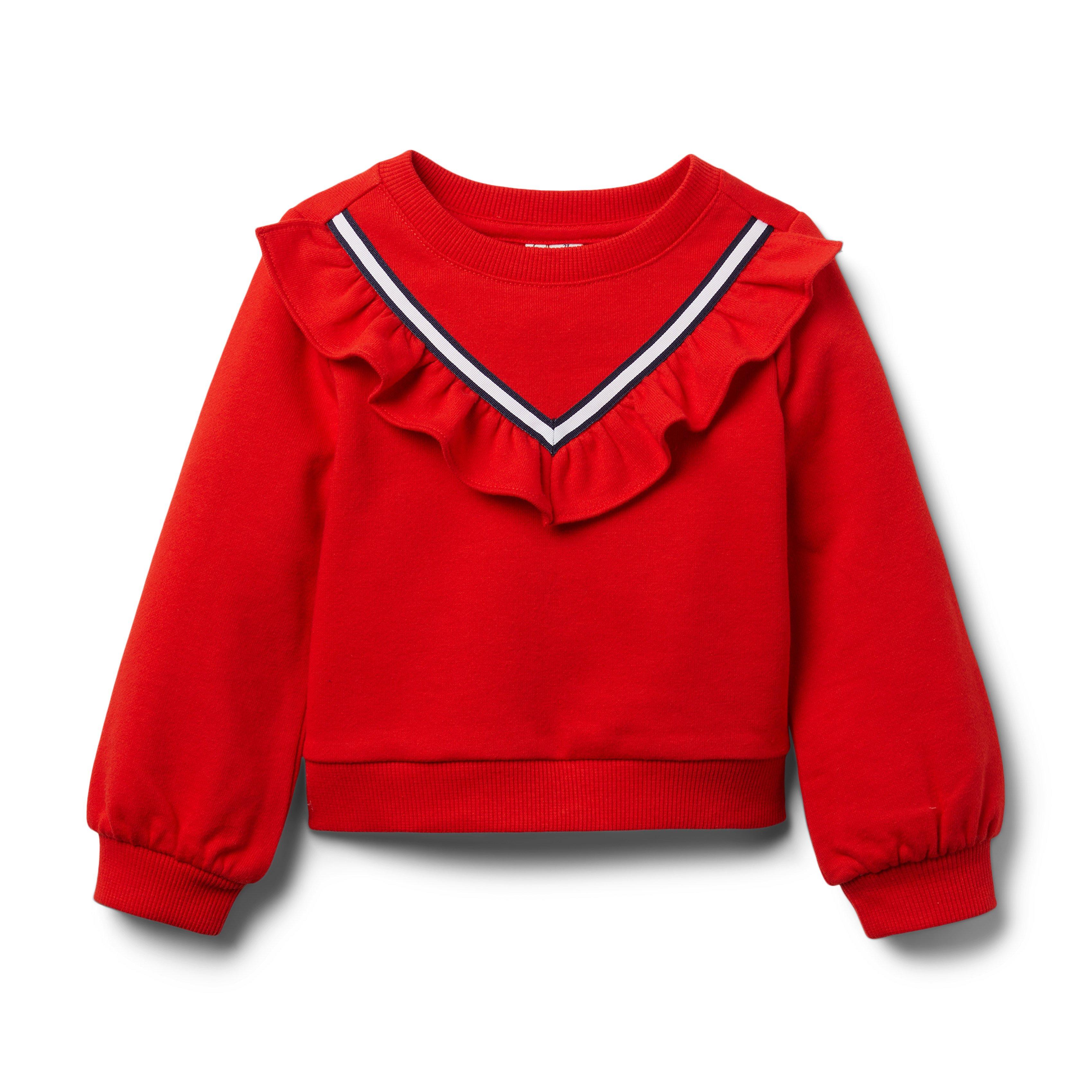 Ruffle Sweatshirt image number 0