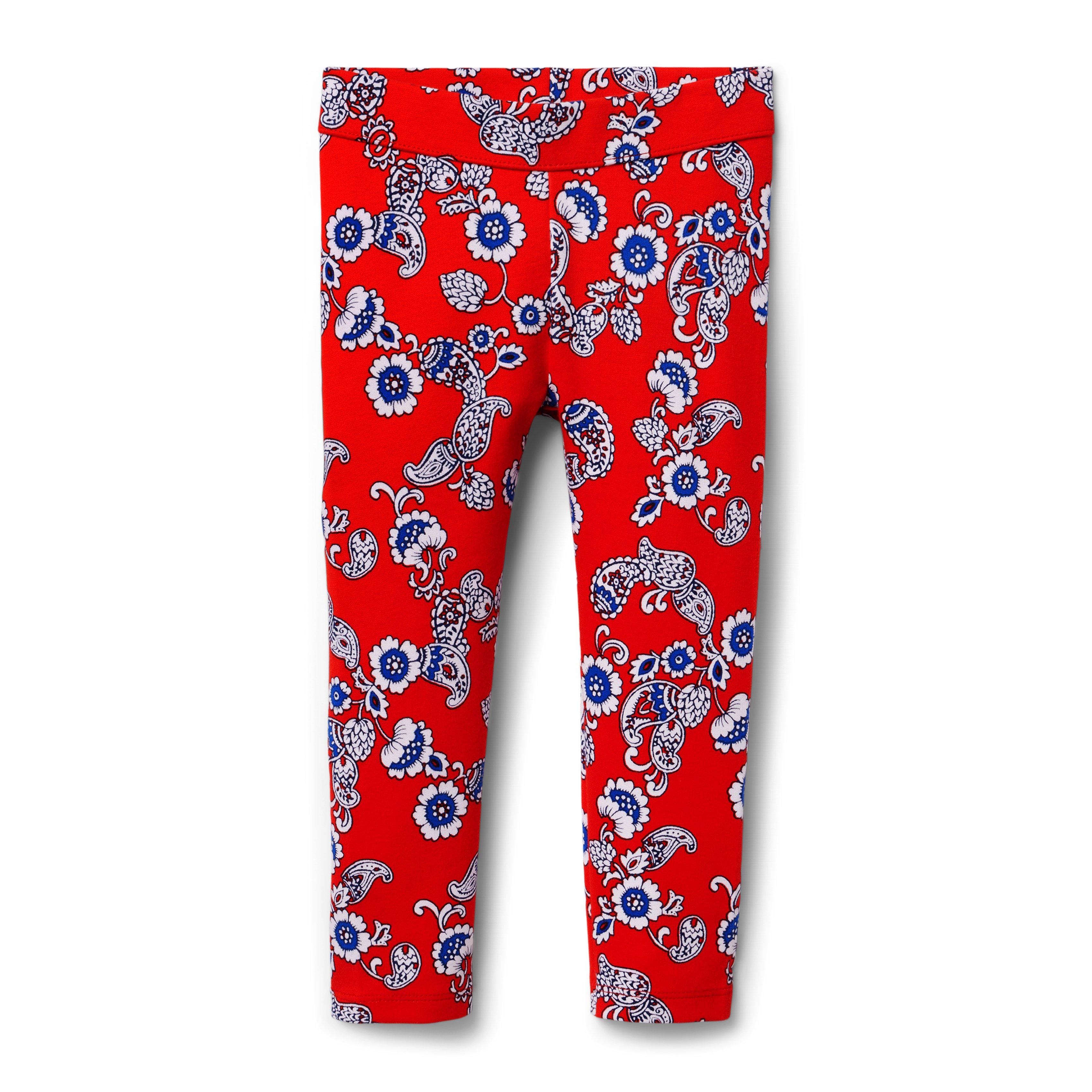 Paisley Floral Ponte Pant image number 0