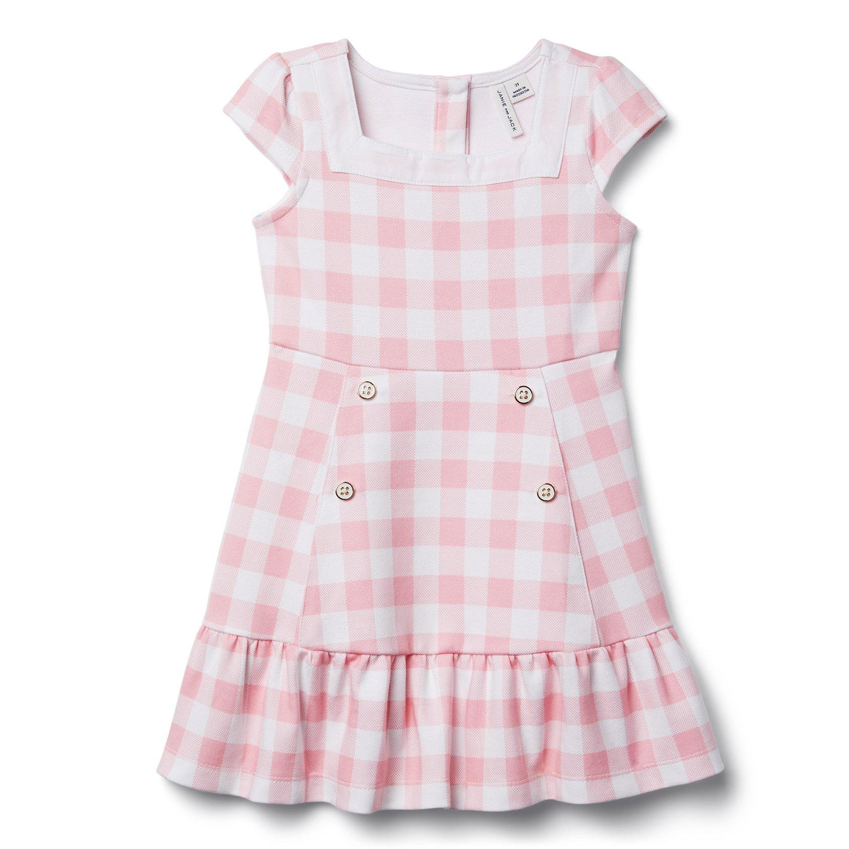 Gingham Ponte Dress image number 0