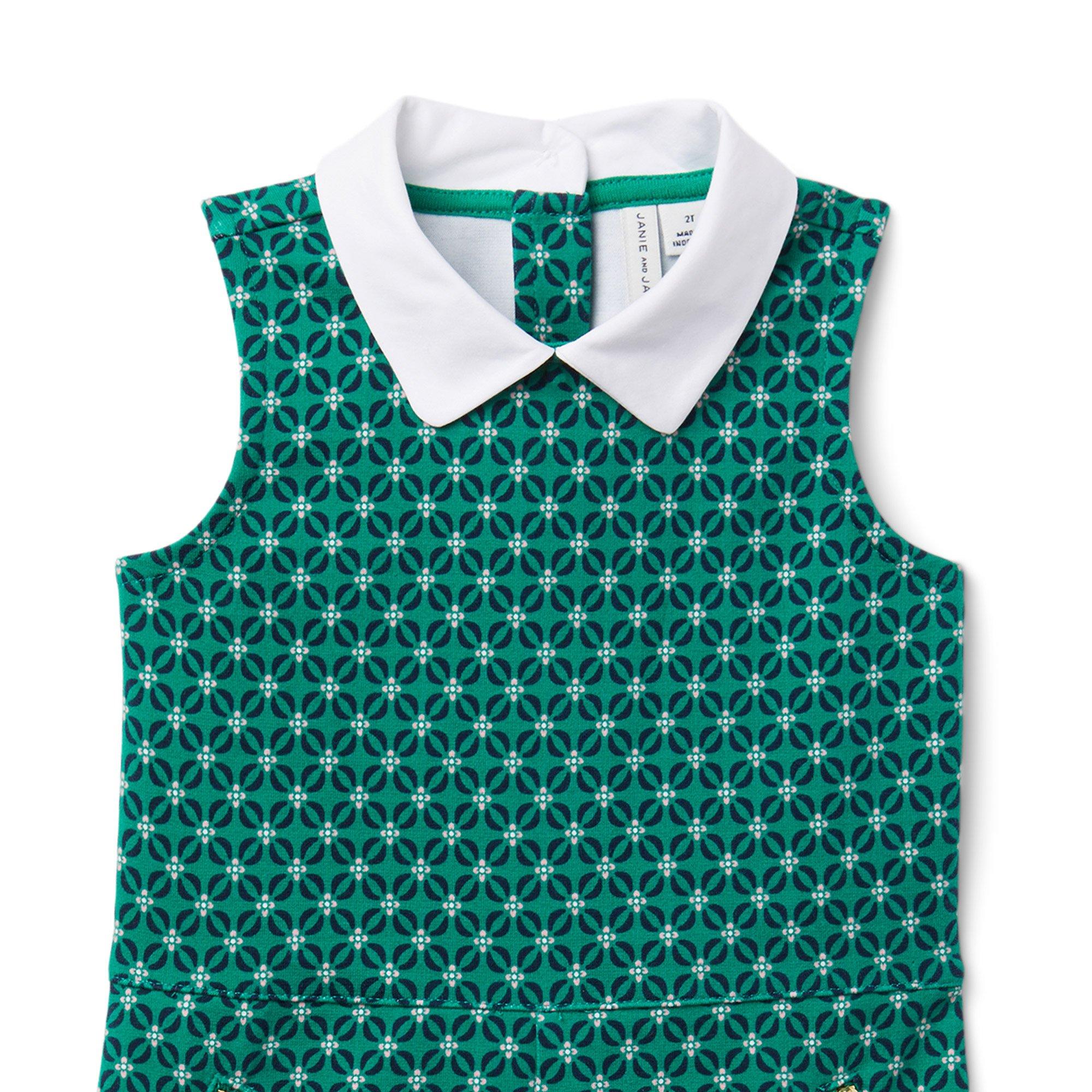 Geo Print Ponte Romper image number 2