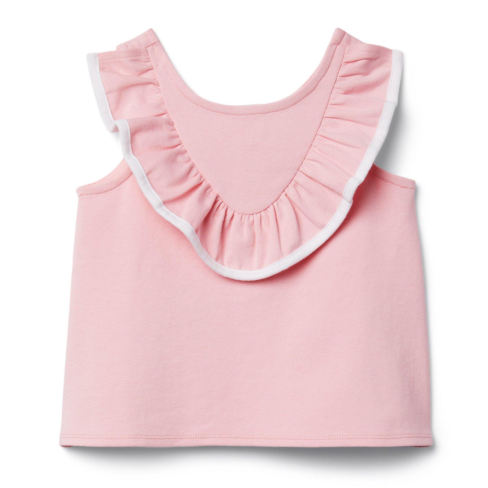 Girl Candy Pink Ruffle Ponte Top by Janie and Jack