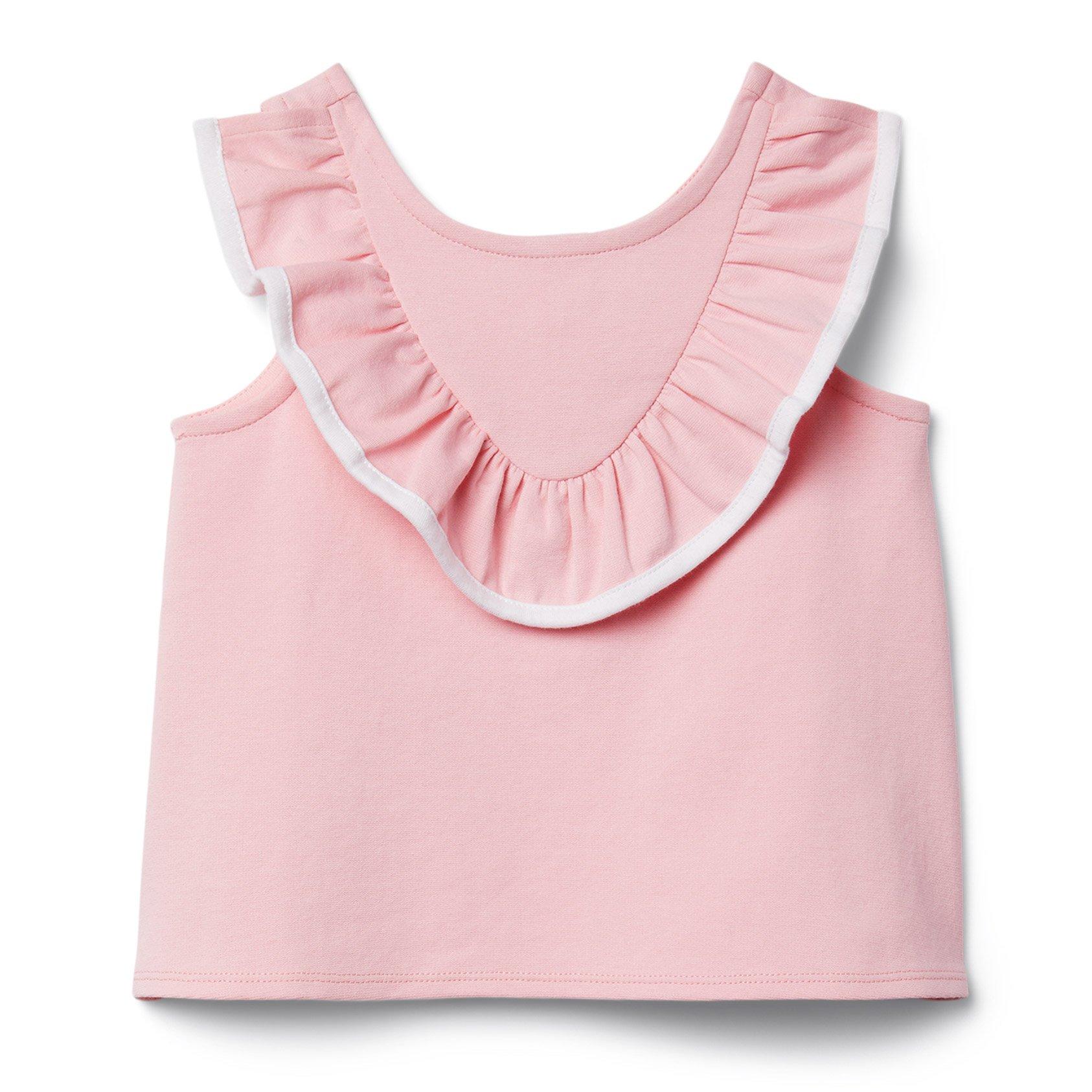 Ruffle Ponte Top