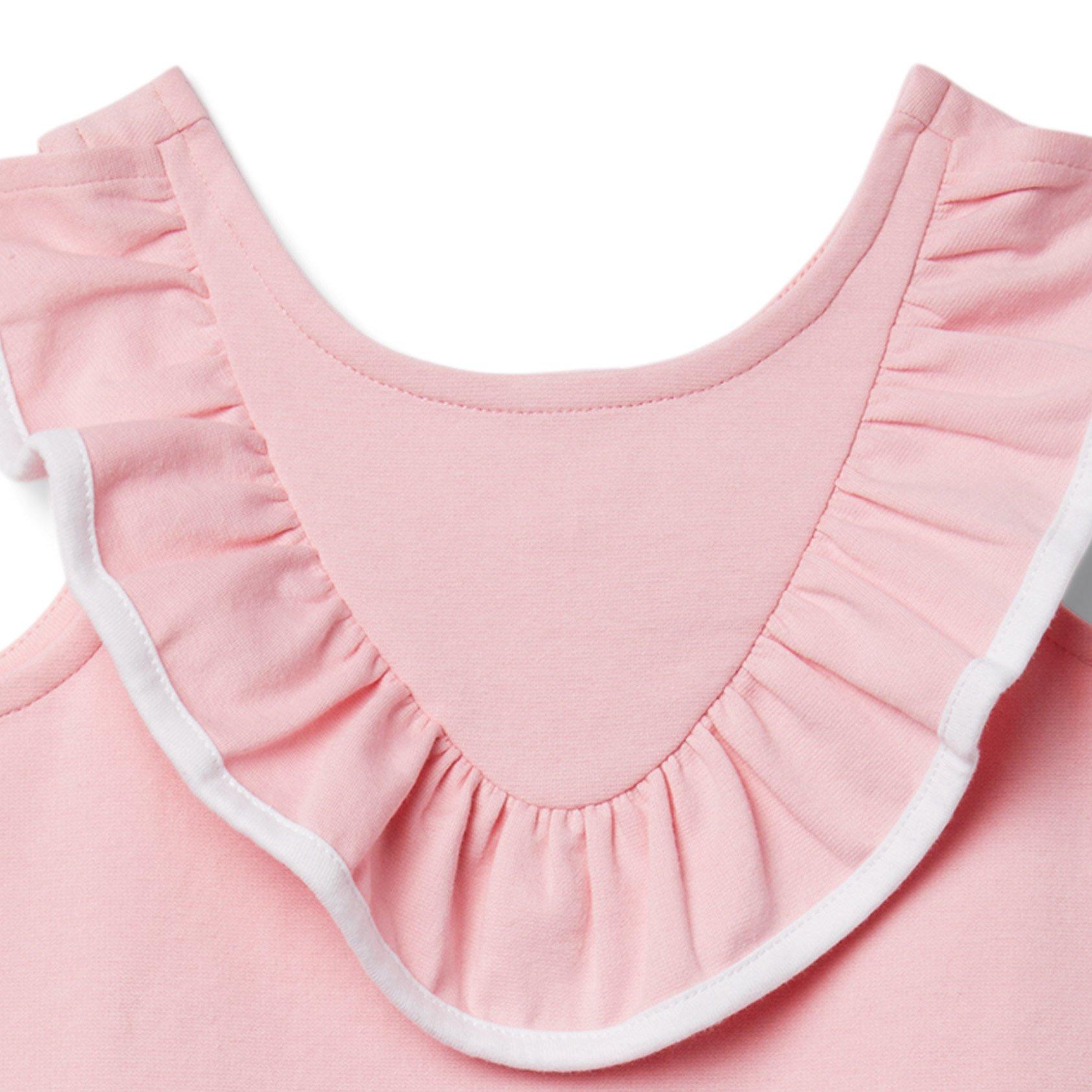 Ruffle Ponte Top image number 2