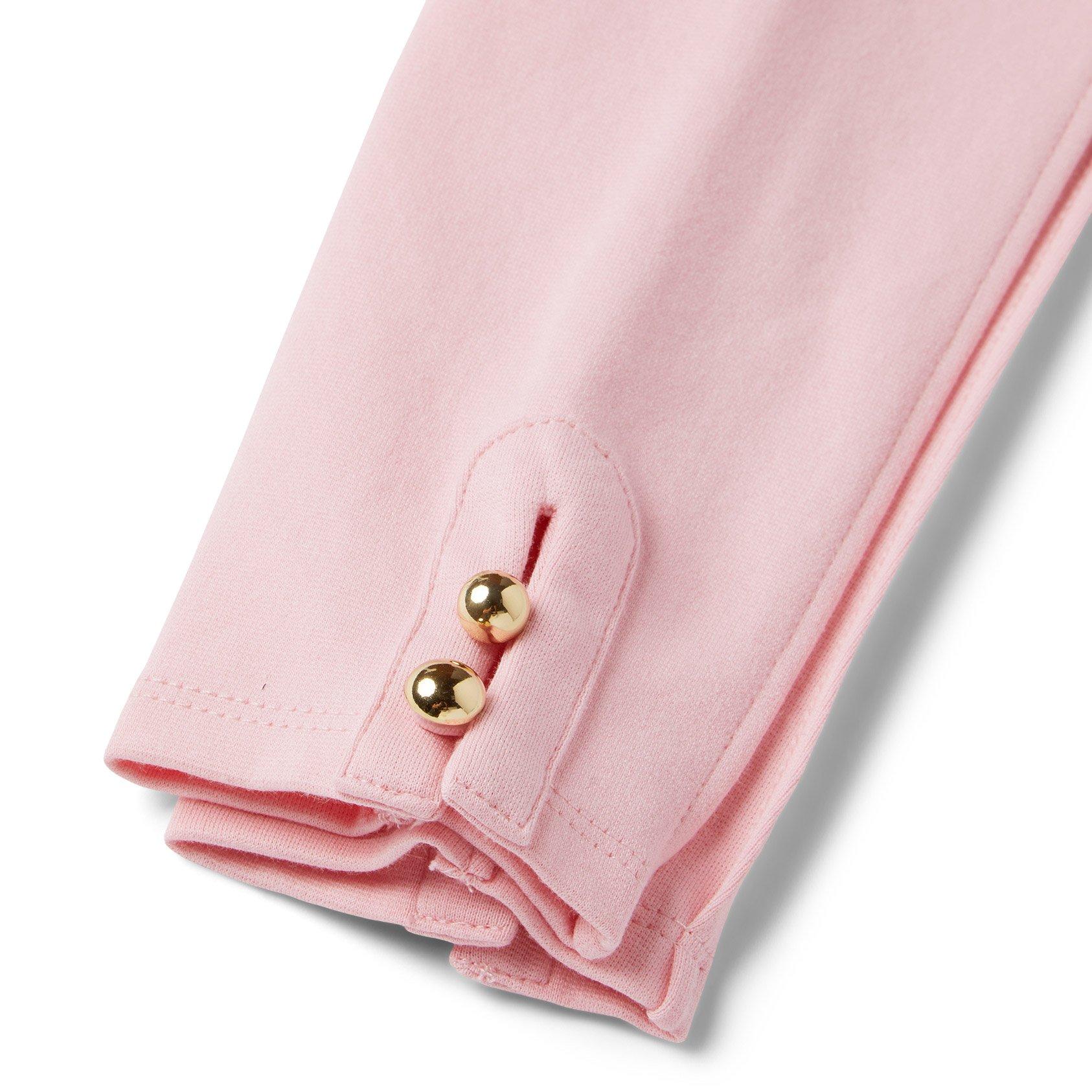 Button-Cuff Ponte Pant image number 1