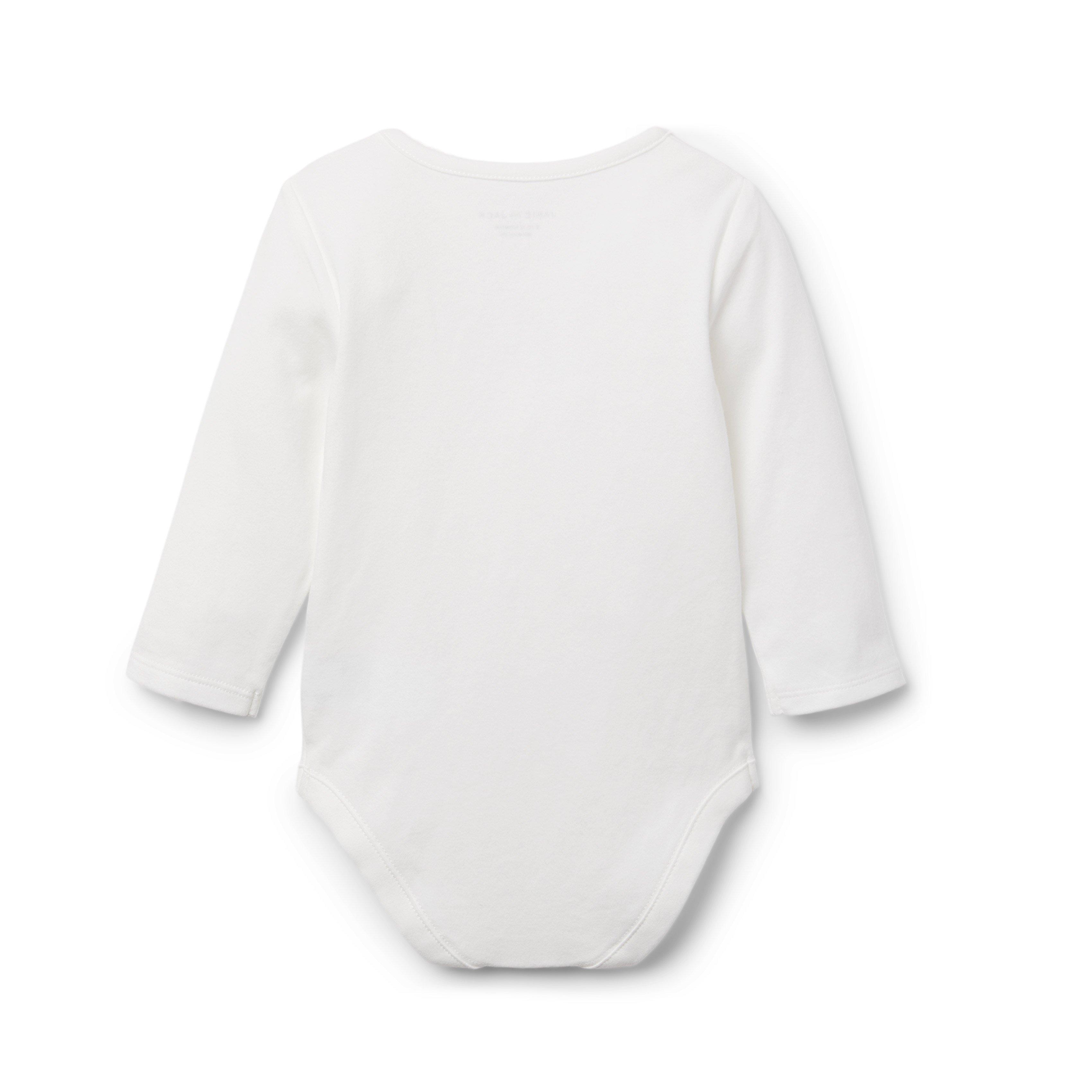 Baby Panda Heart Bodysuit image number 1