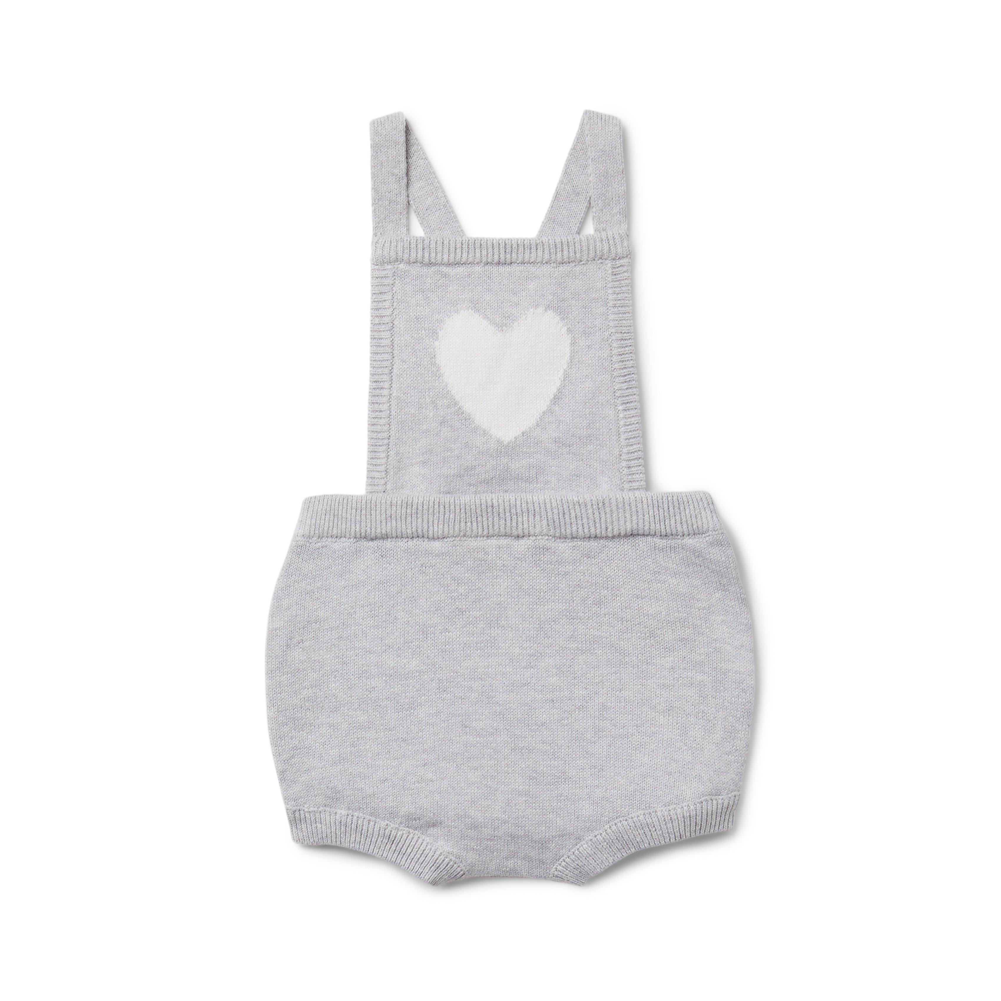 Baby Heart Sweater Romper image number 0