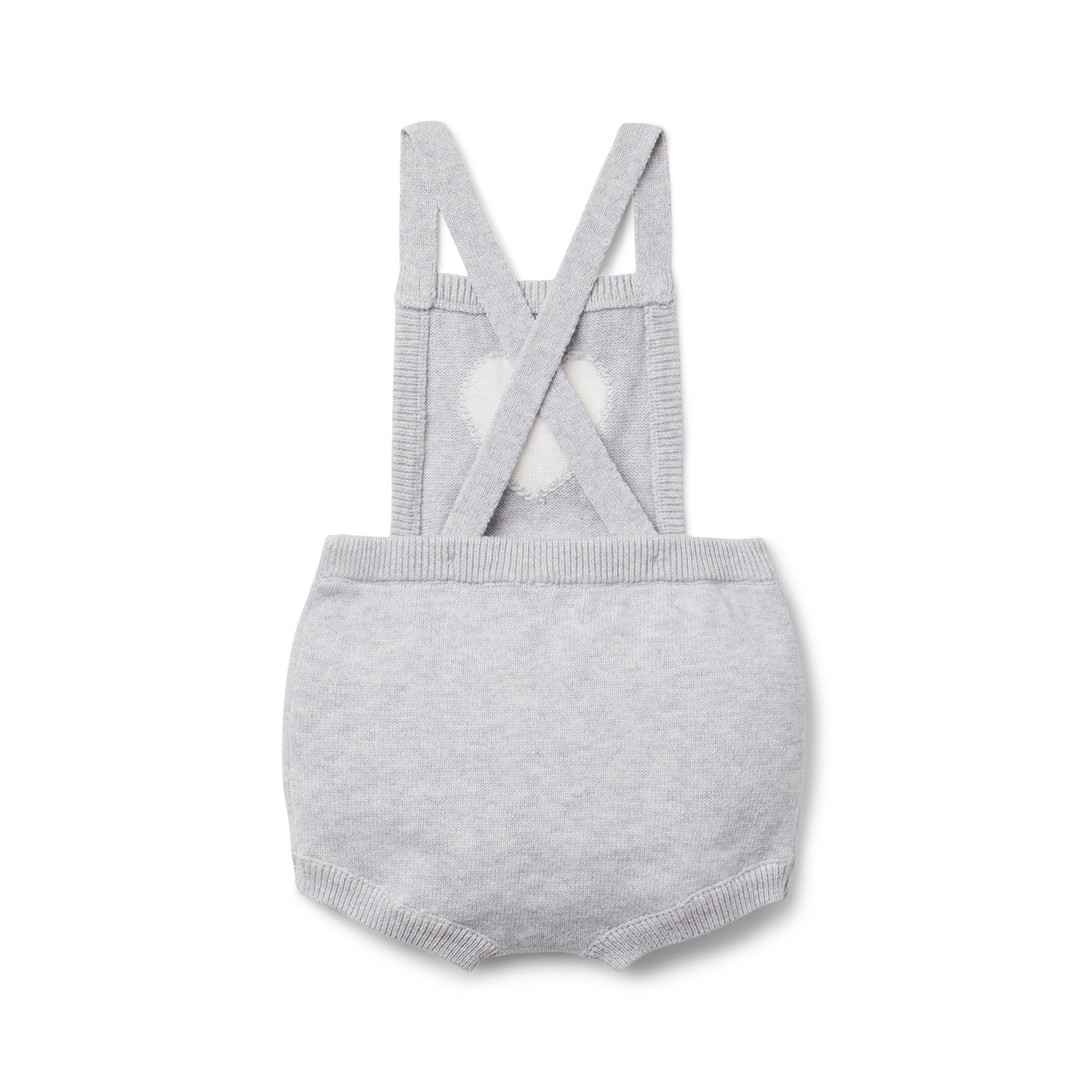 Baby Heart Sweater Romper image number 1