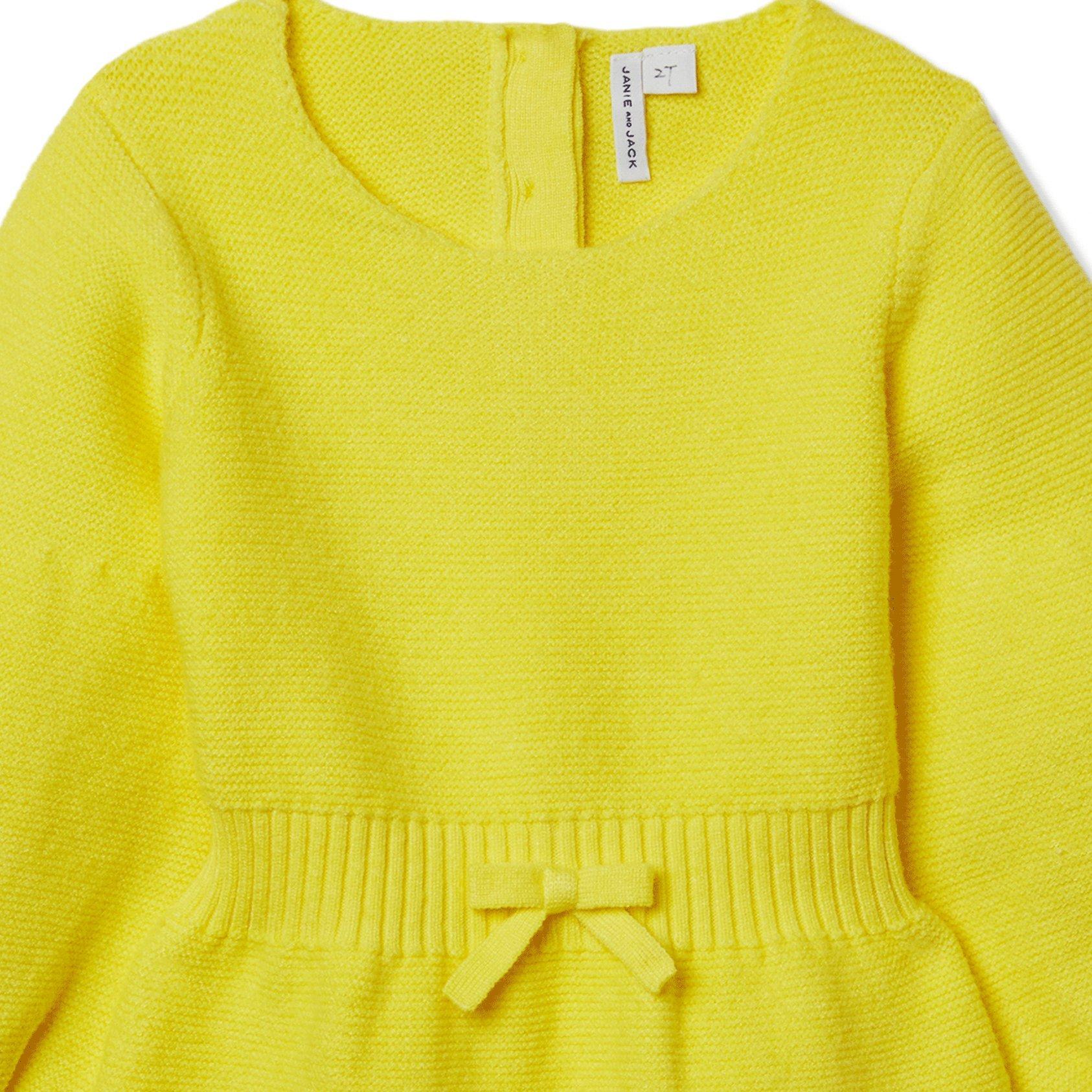 Balloon Sleeve Sweater Dress image number 3