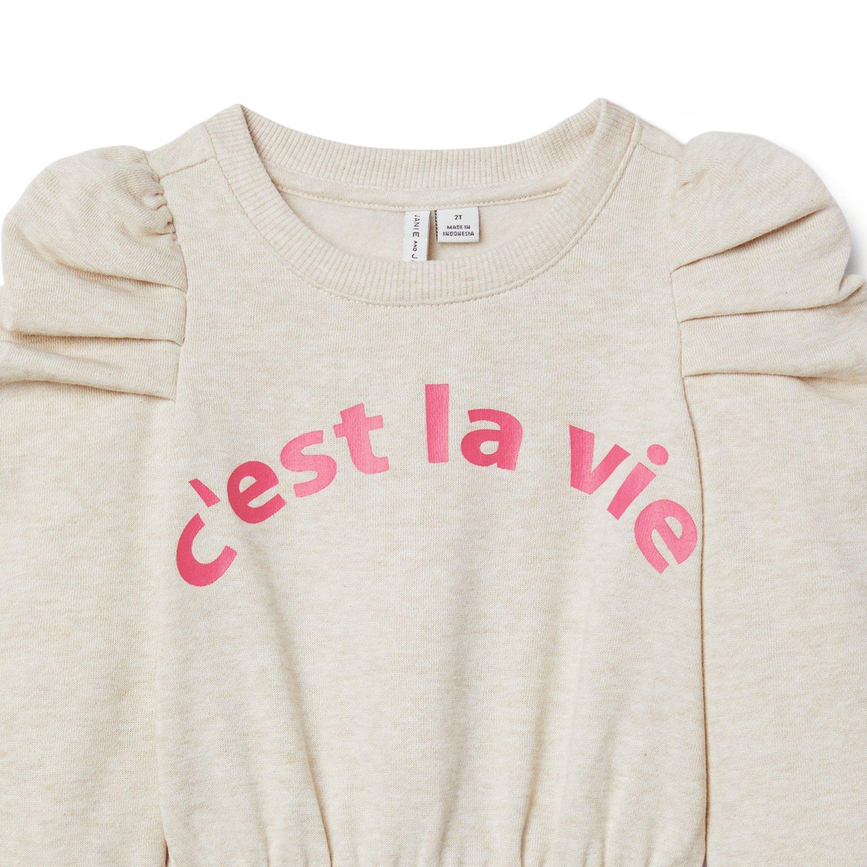 C’est La Vie Sweatshirt image number 2