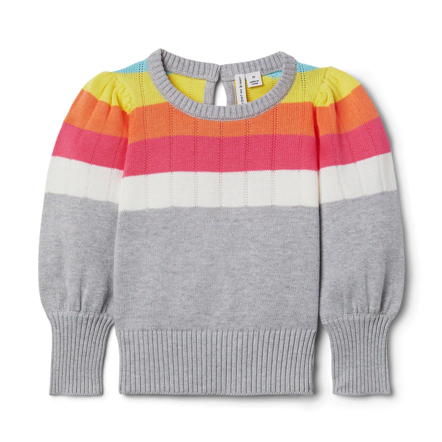 Rainbow Stripe Sweater image number 0