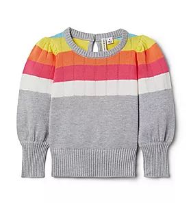 Rainbow Stripe Sweater
