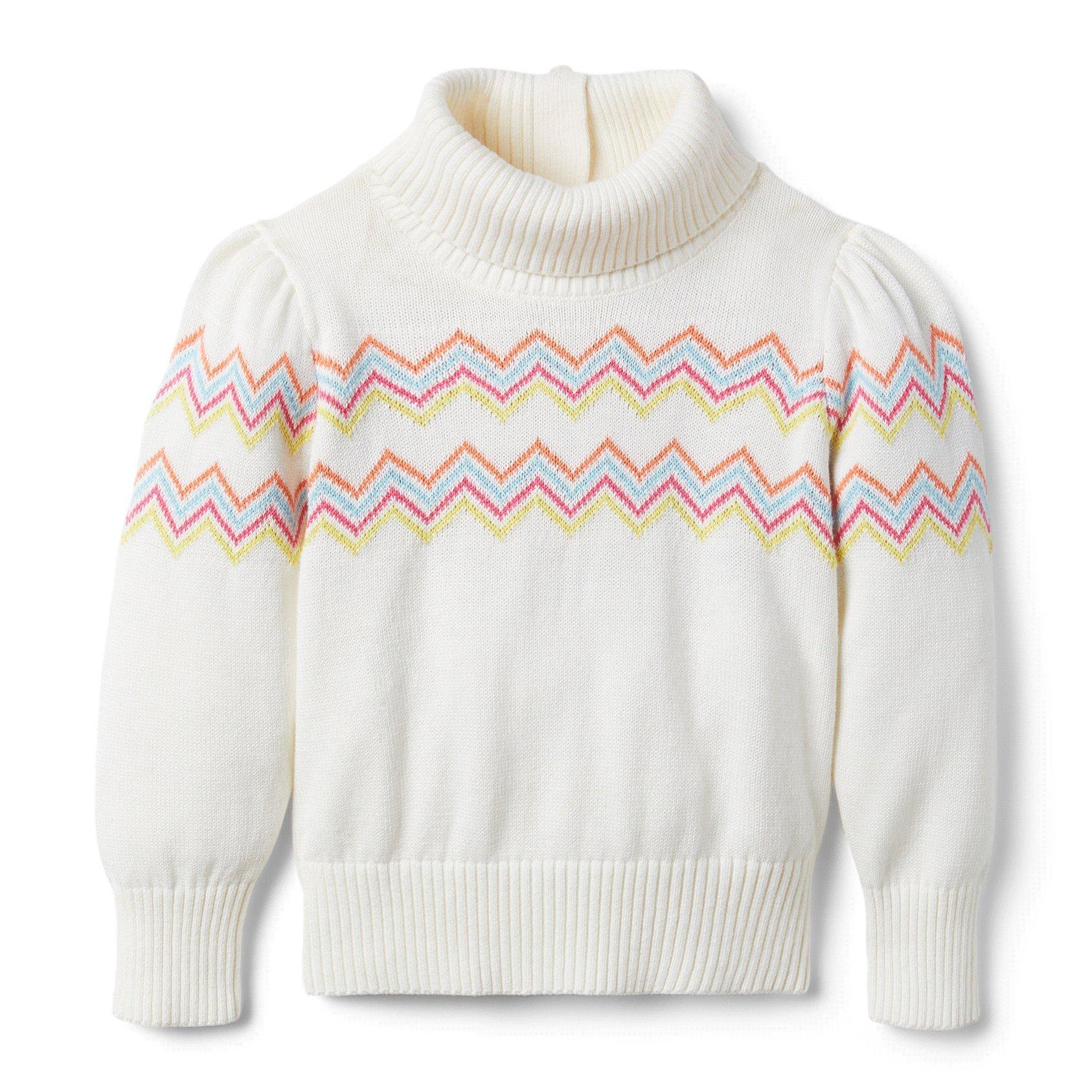 Fair Isle Rainbow Turtleneck image number 0