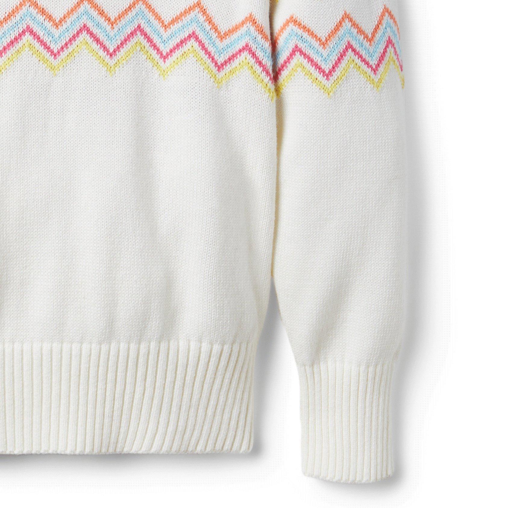 Fair Isle Rainbow Turtleneck image number 4