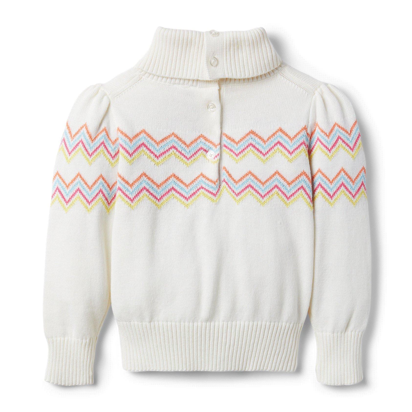 Fair Isle Rainbow Turtleneck image number 2