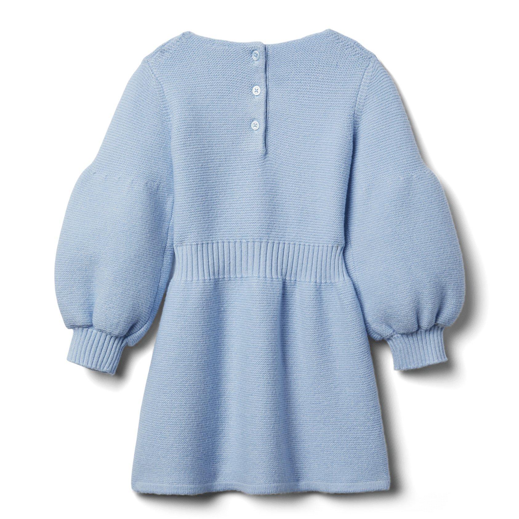 Puff Sleeve Sweater Dress image number 1