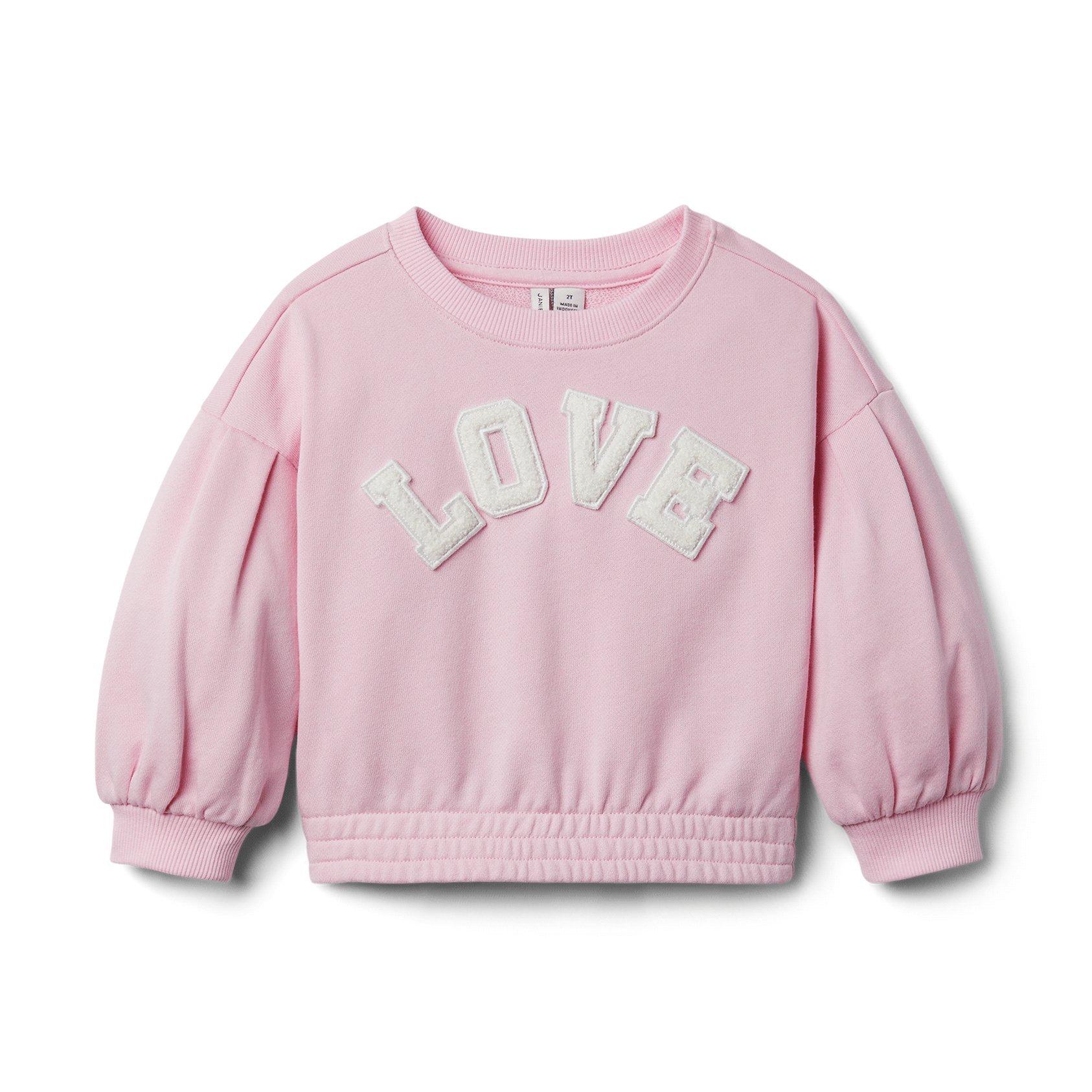 Love Puff Sleeve Sweatshirt image number 0