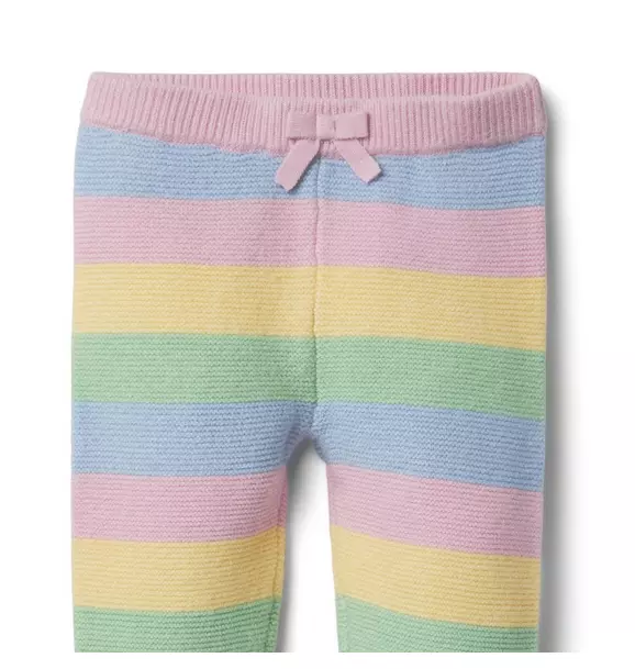 Pastel Striped Sweater Jogger image number 1