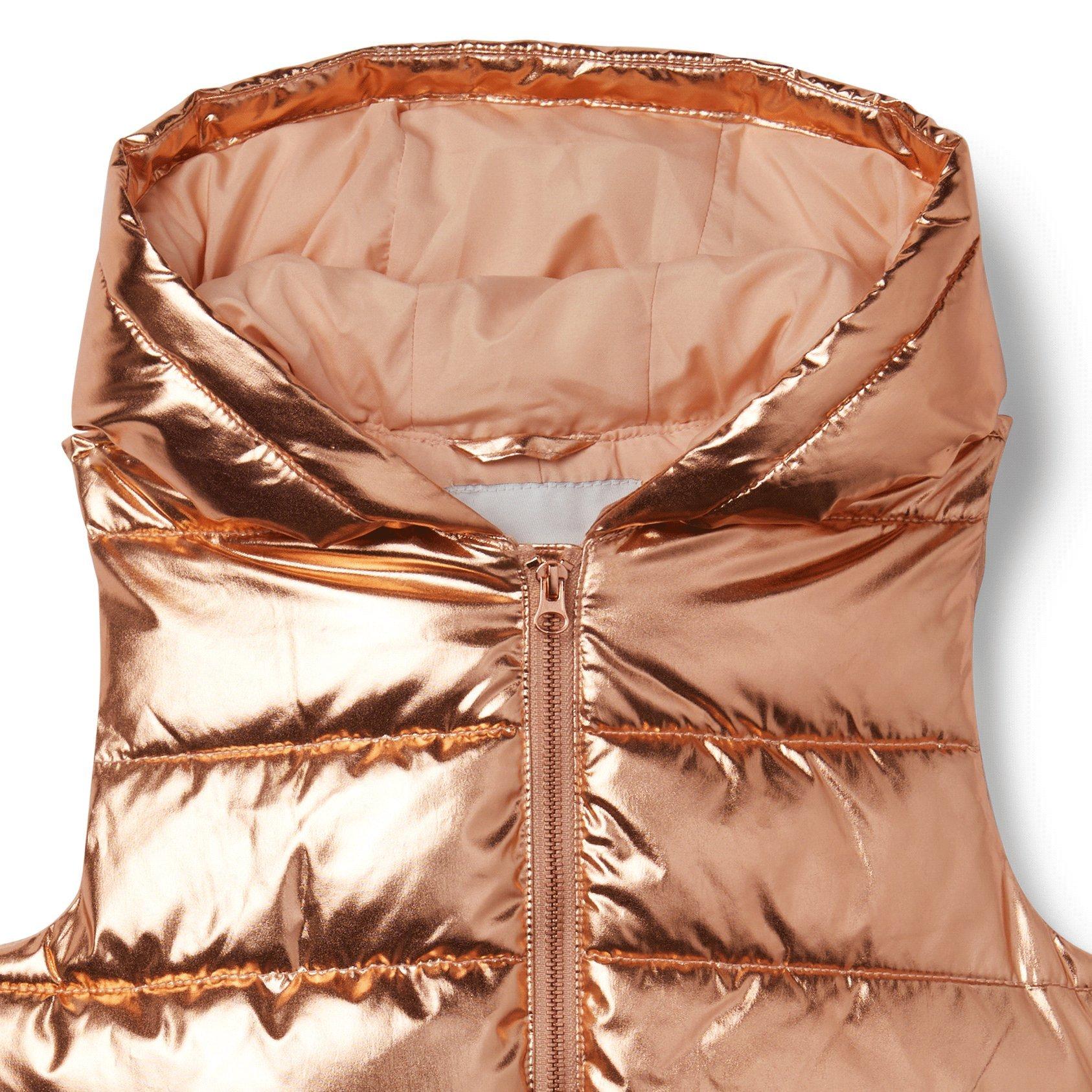 Rose gold hot sale puffer vest