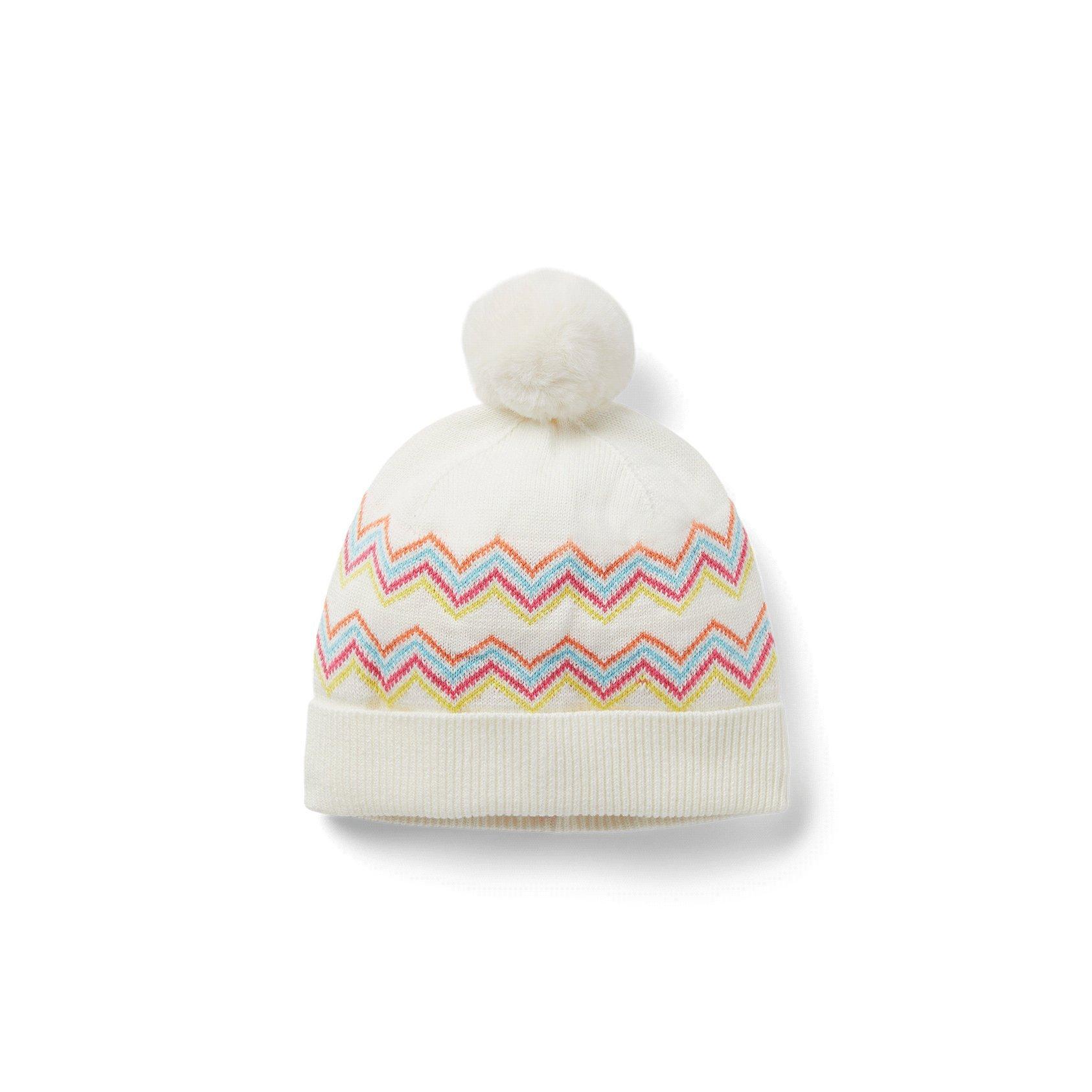 Fair Isle Rainbow Pom Beanie image number 0