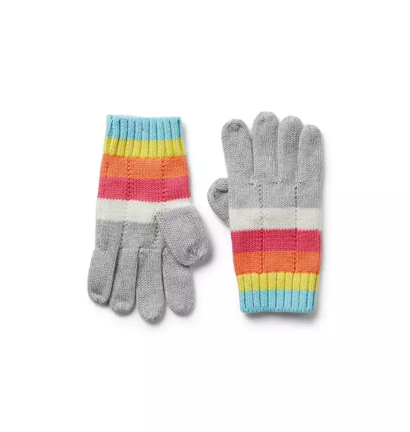 Rainbow Stripe Gloves or Mittens